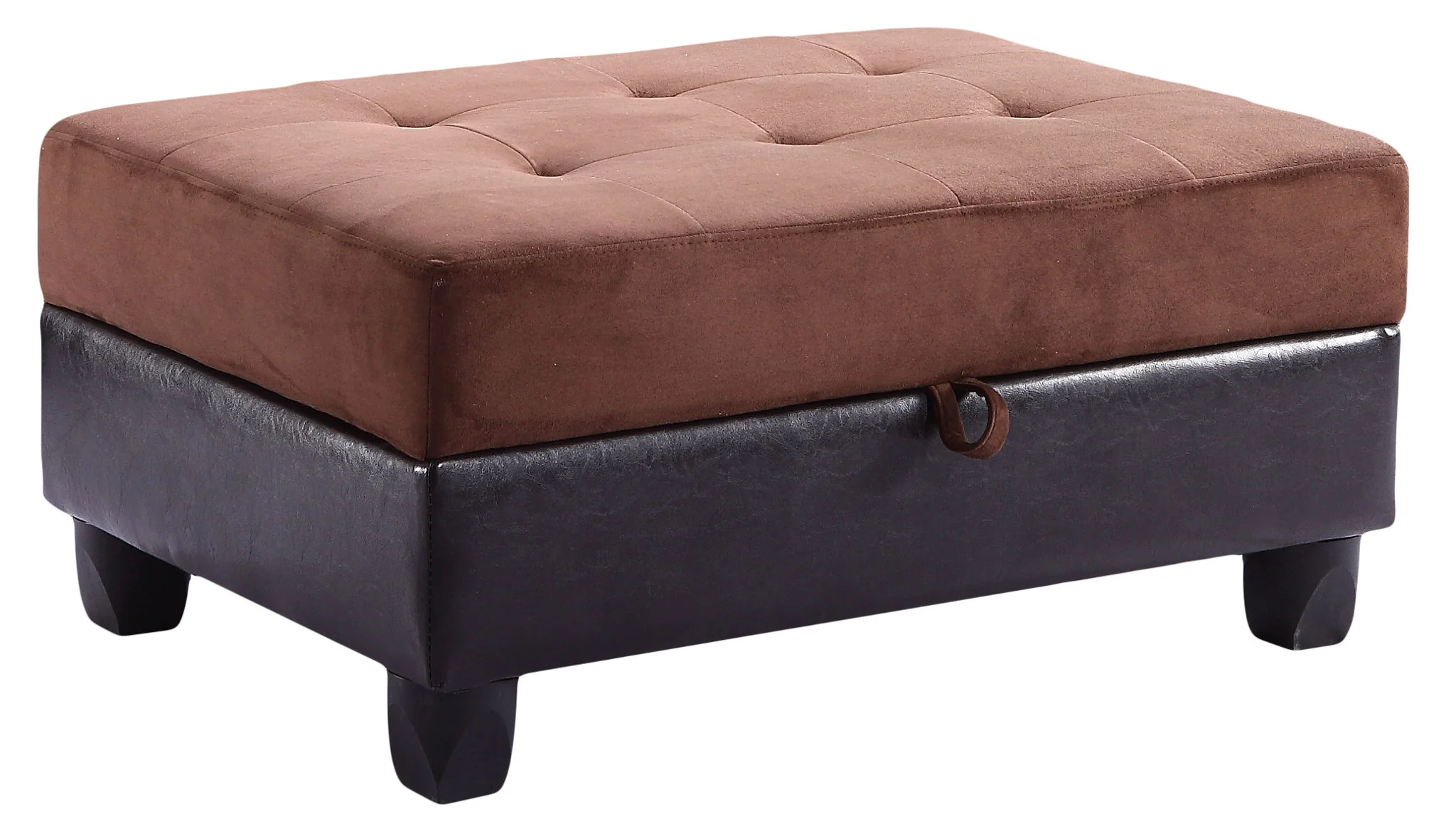 Stylish Storage Contemporary Ottoman - Image 4
