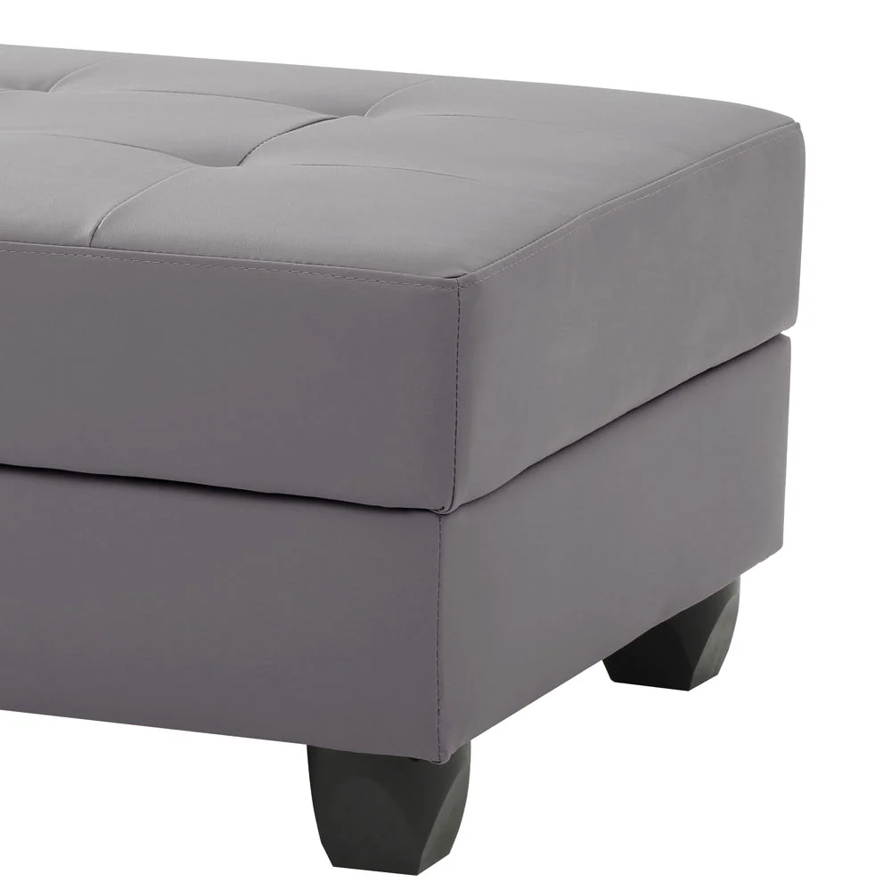 Stylish Storage Contemporary Ottoman - Image 7