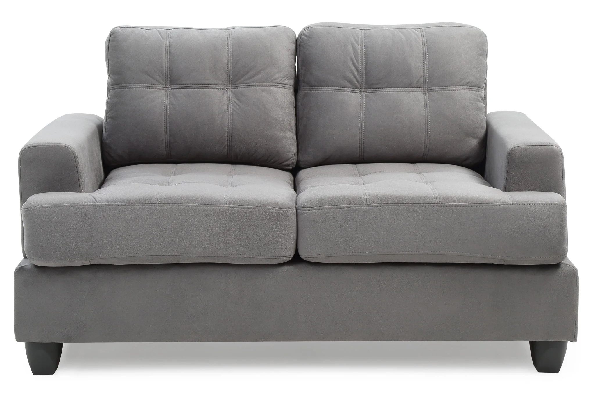 Stylish Transitional Loveseat For Two - Image 7