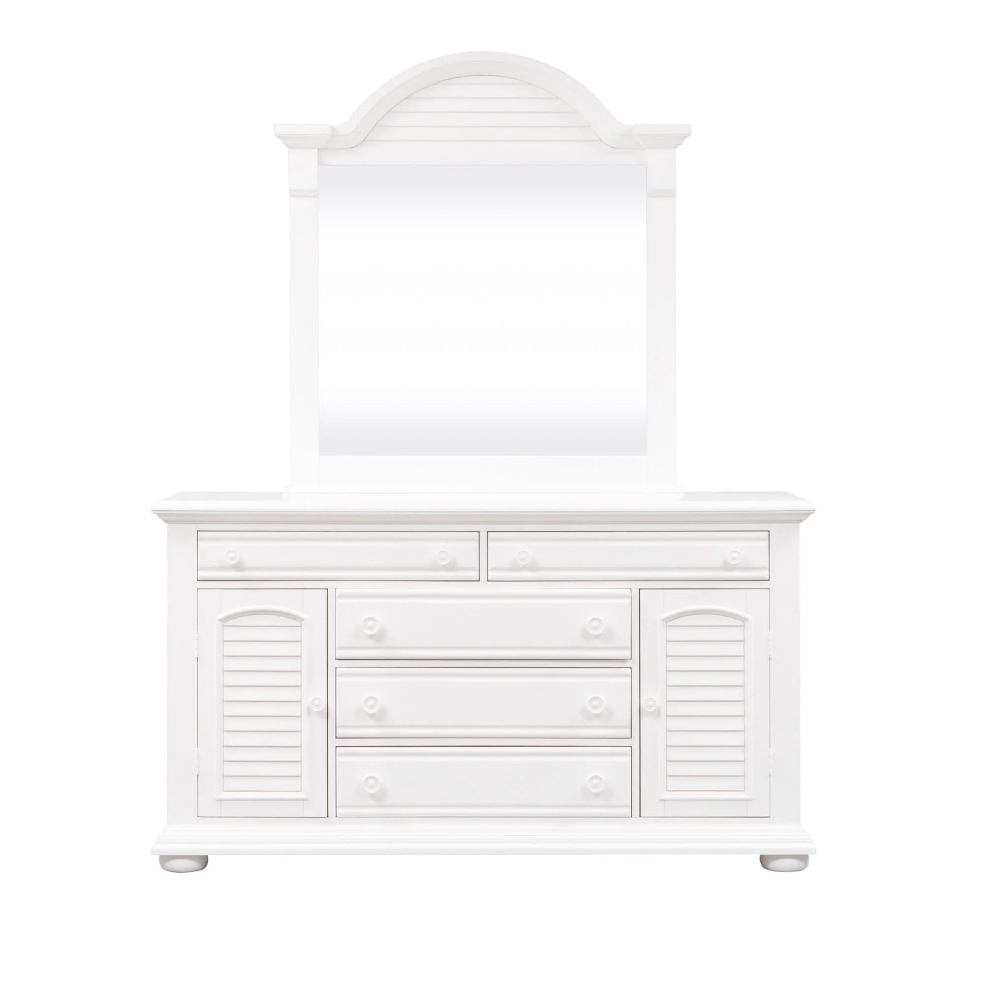 Summer House - Mirror - Oyster White - Image 2