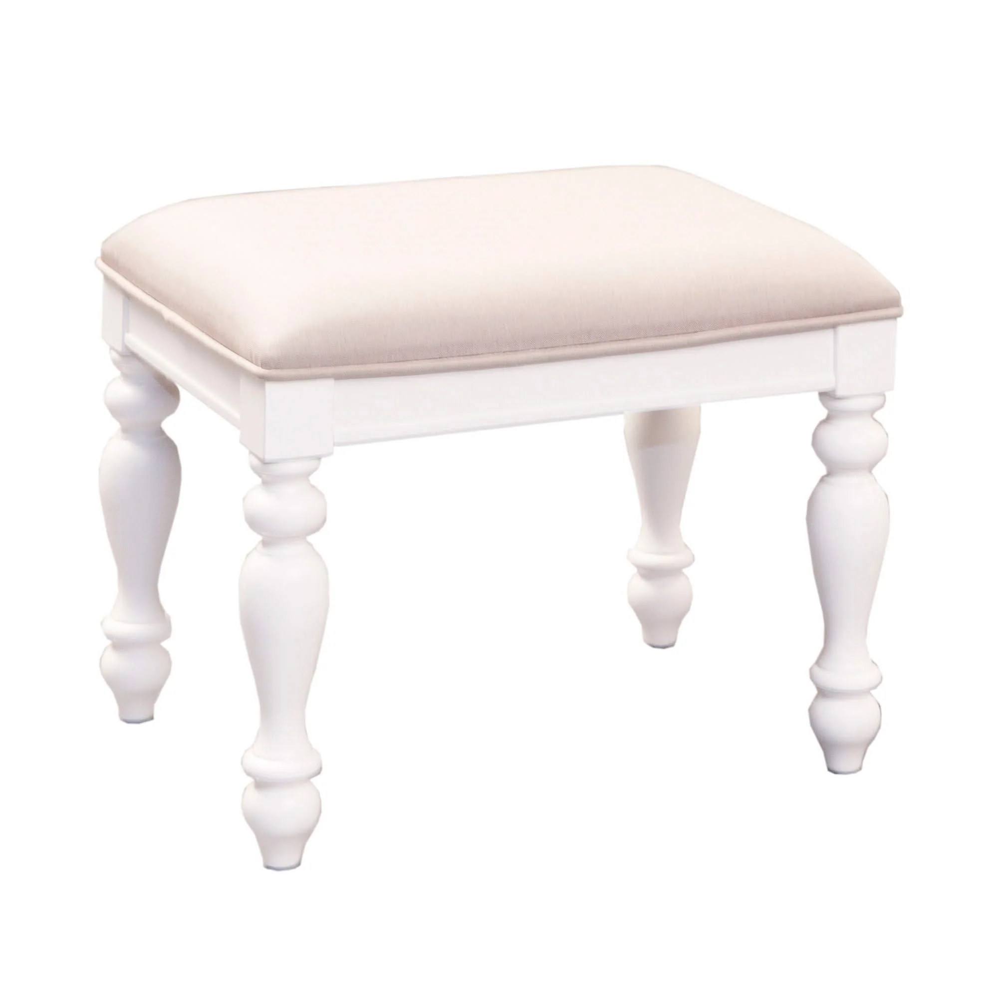 Summer House - Vanity Stool - Oyster White - Image 4