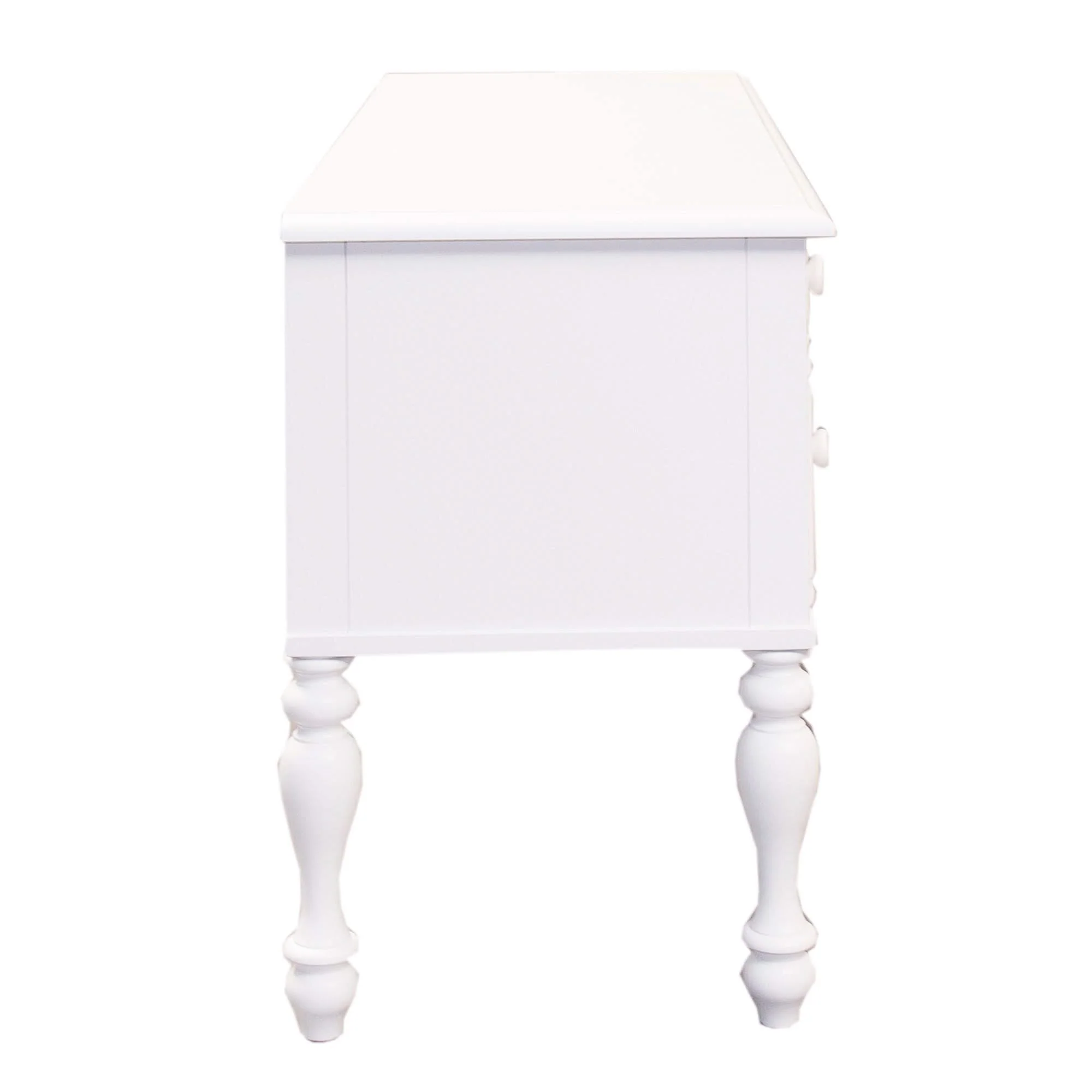 Summer House - Wood Vanity Desk - Oyster White - Image 3