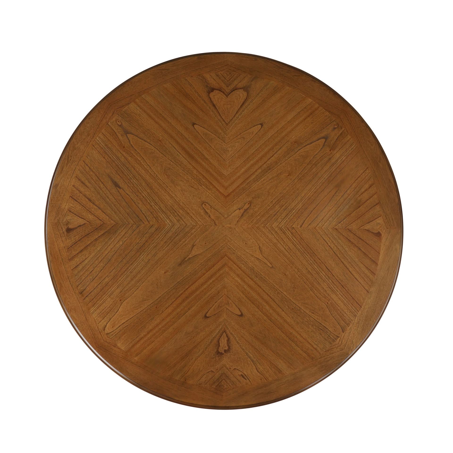 Sunset - 48" Round Dining Table - Brown - Image 4