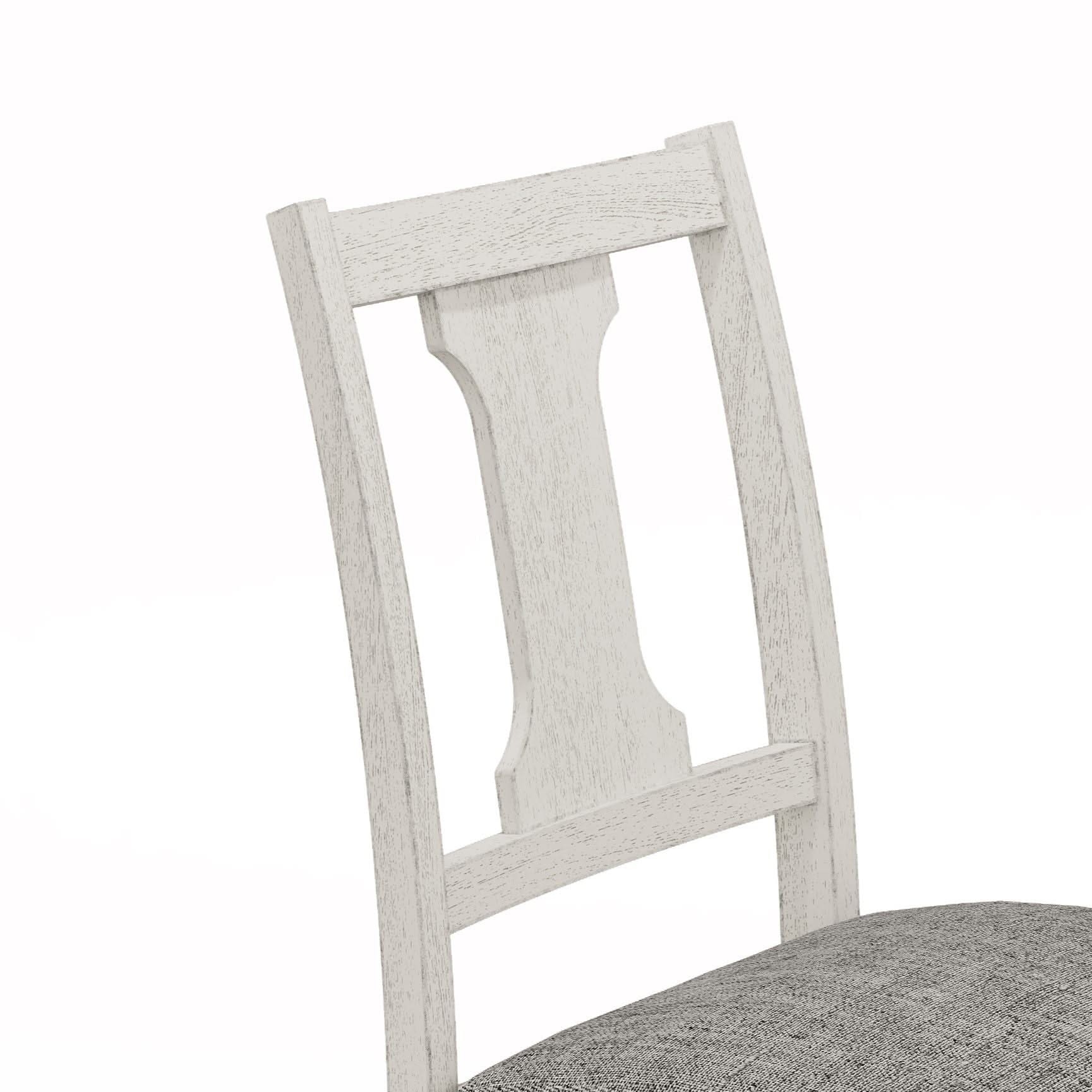 Tannen - Dining Side Chair (Set of 2) - White And Gray - Image 4