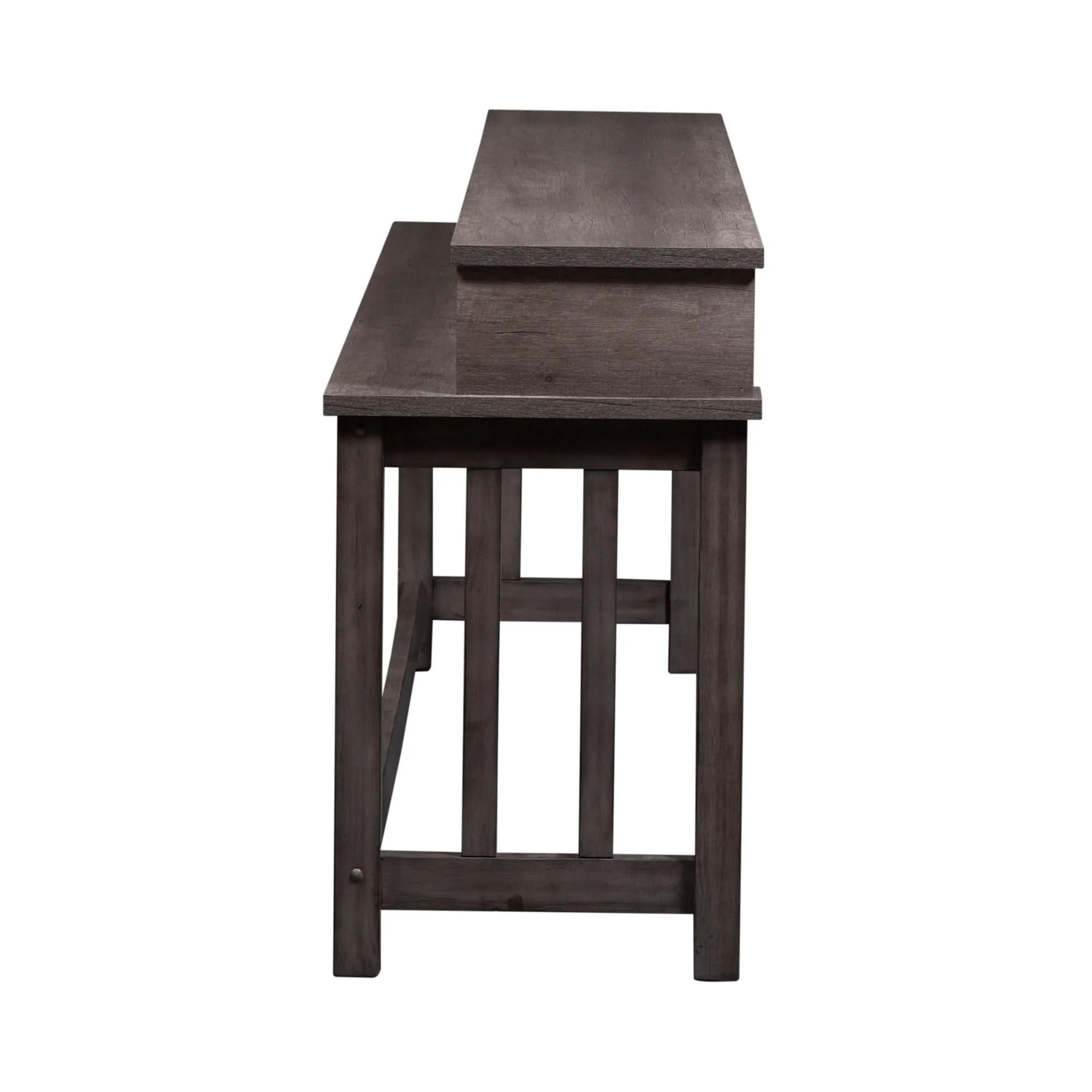 Tanners Creek - Console Bar Table - Dark Gray - Image 3