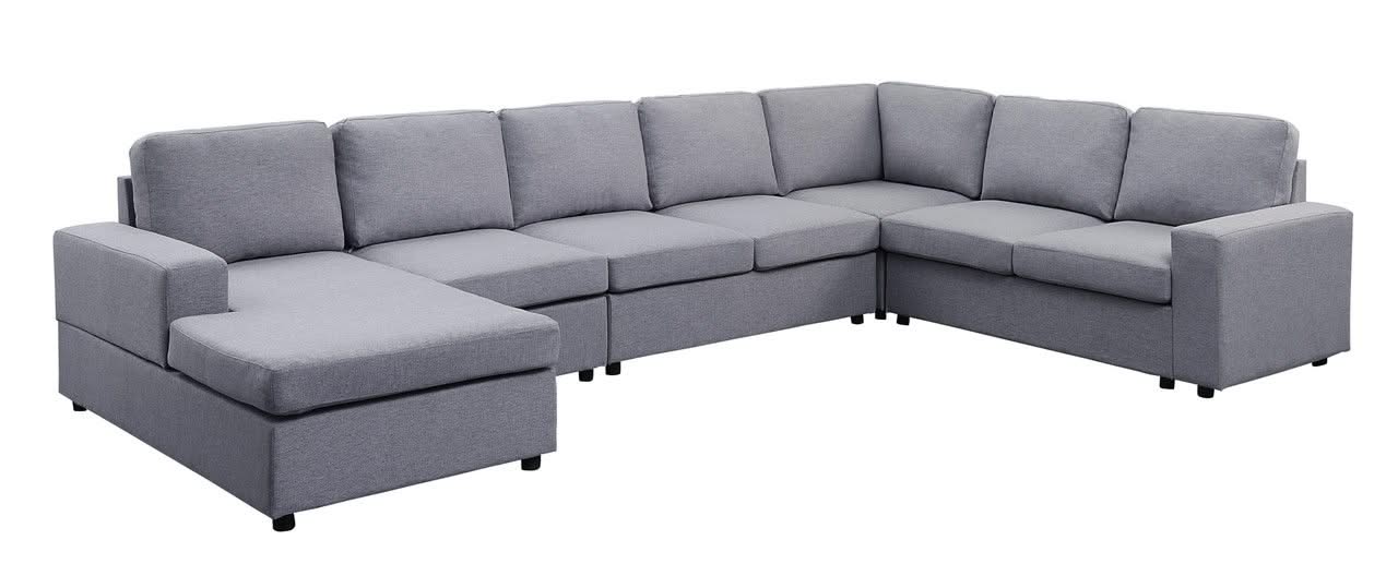 Tifton - 7 Seat Reversible Modular Sectional Sofa Chaise - Image 5
