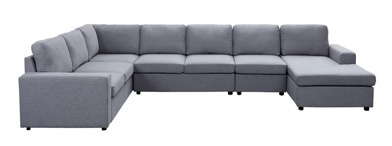 Tifton - 7 Seat Reversible Modular Sectional Sofa Chaise - Image 7