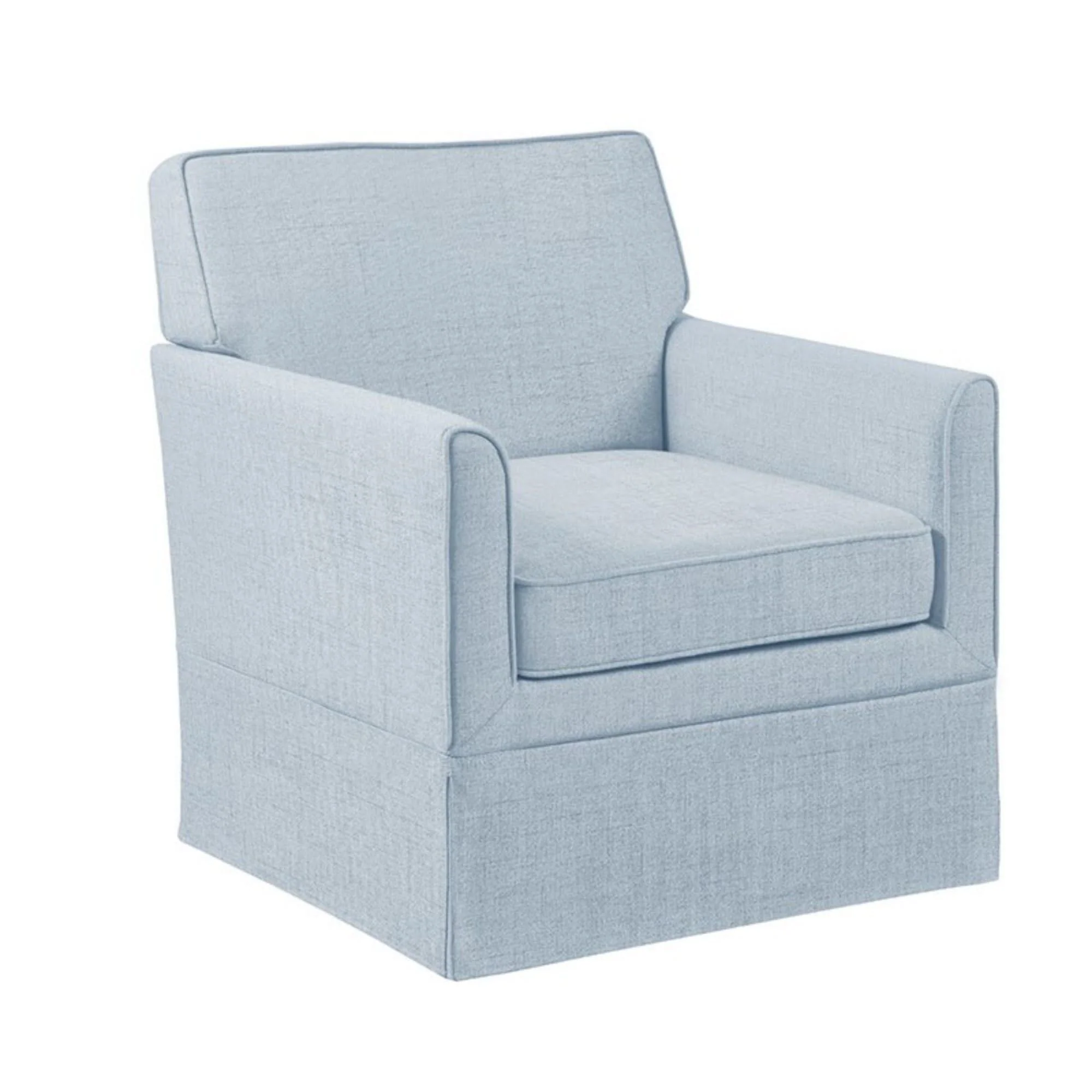 Timeless - Accent Armchair With Classic Track Arm Silhouette And Skirted Base - Image 2