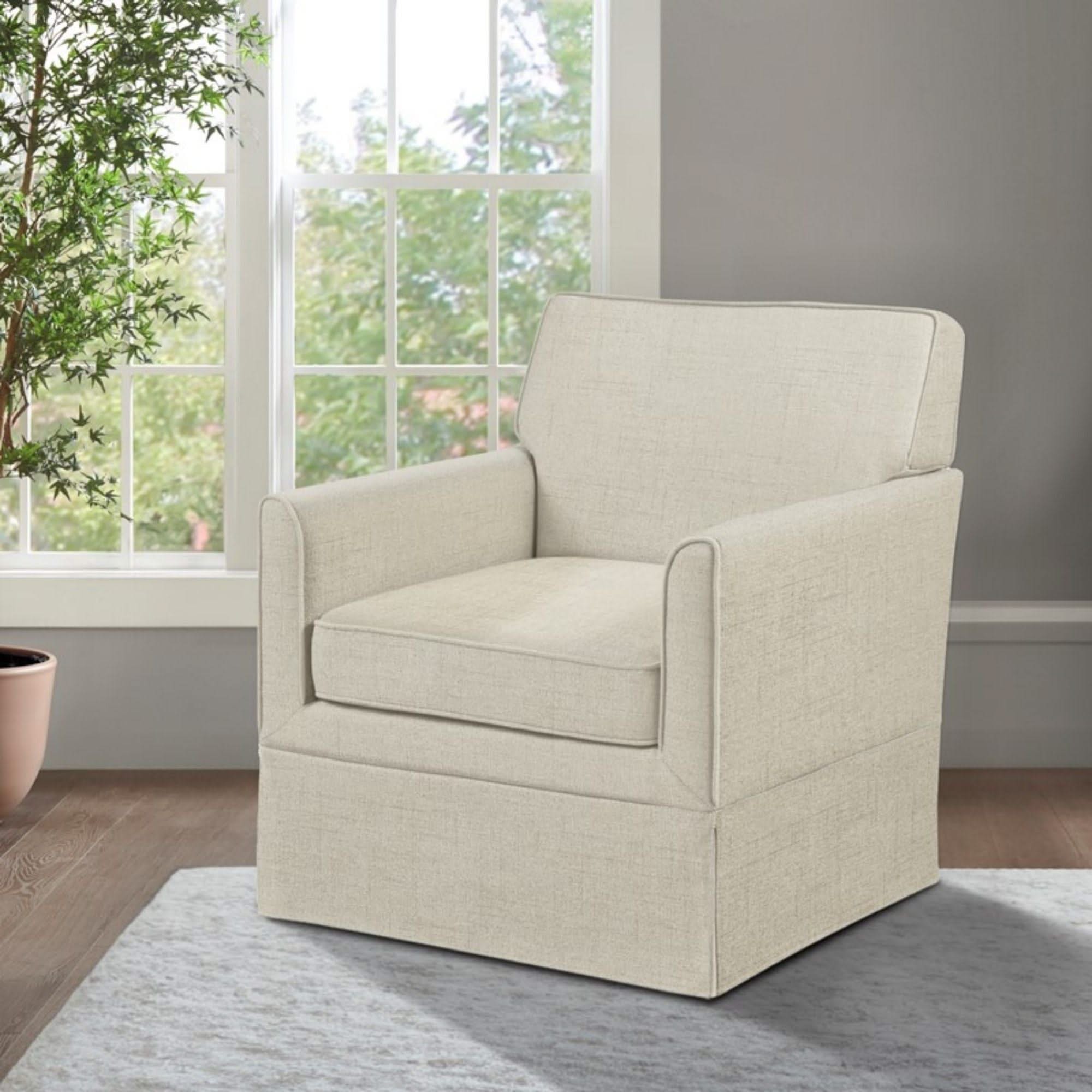 Timeless - Accent Armchair With Classic Track Arm Silhouette And Skirted Base - Image 7