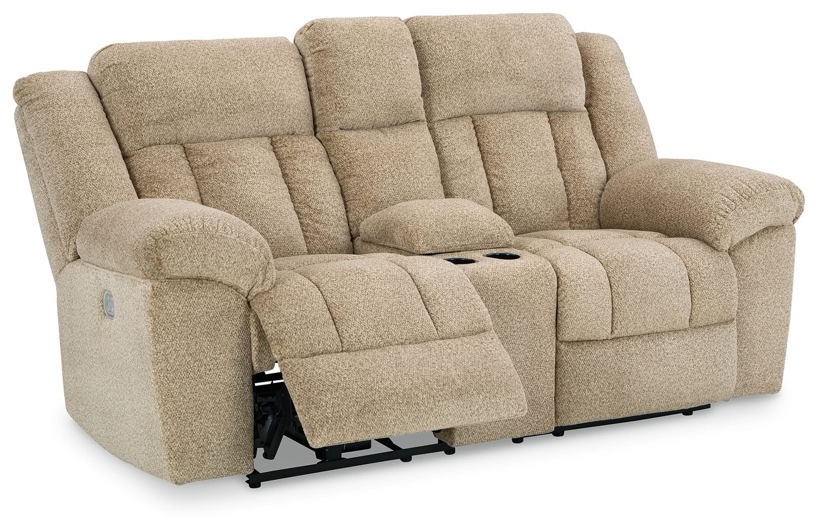 Tip-Off - Power Reclining Loveseat With Console / Adj Headrest - Image 3