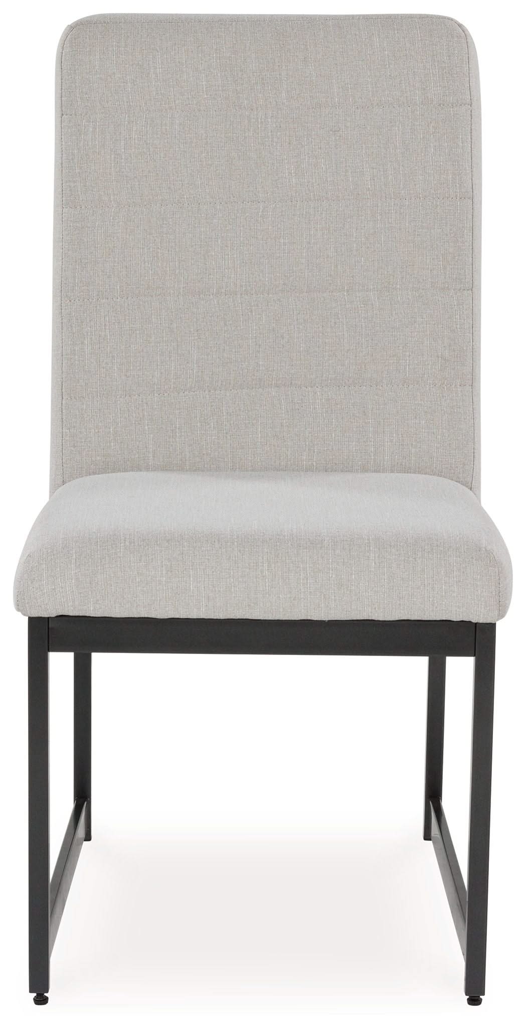 Tomtyn - Dining Upholstered Side Chair (Set of 2) - Light Brown - Image 2