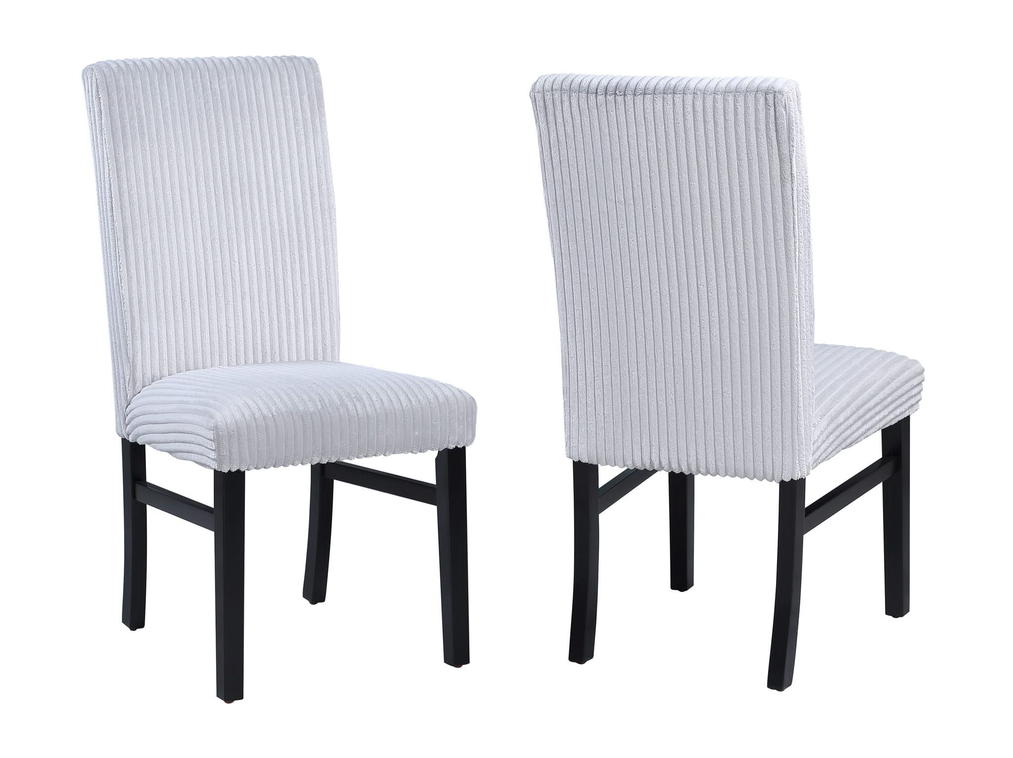 Tracy - 5 Piece Dining Room Set - Light Gray / Black - Image 2