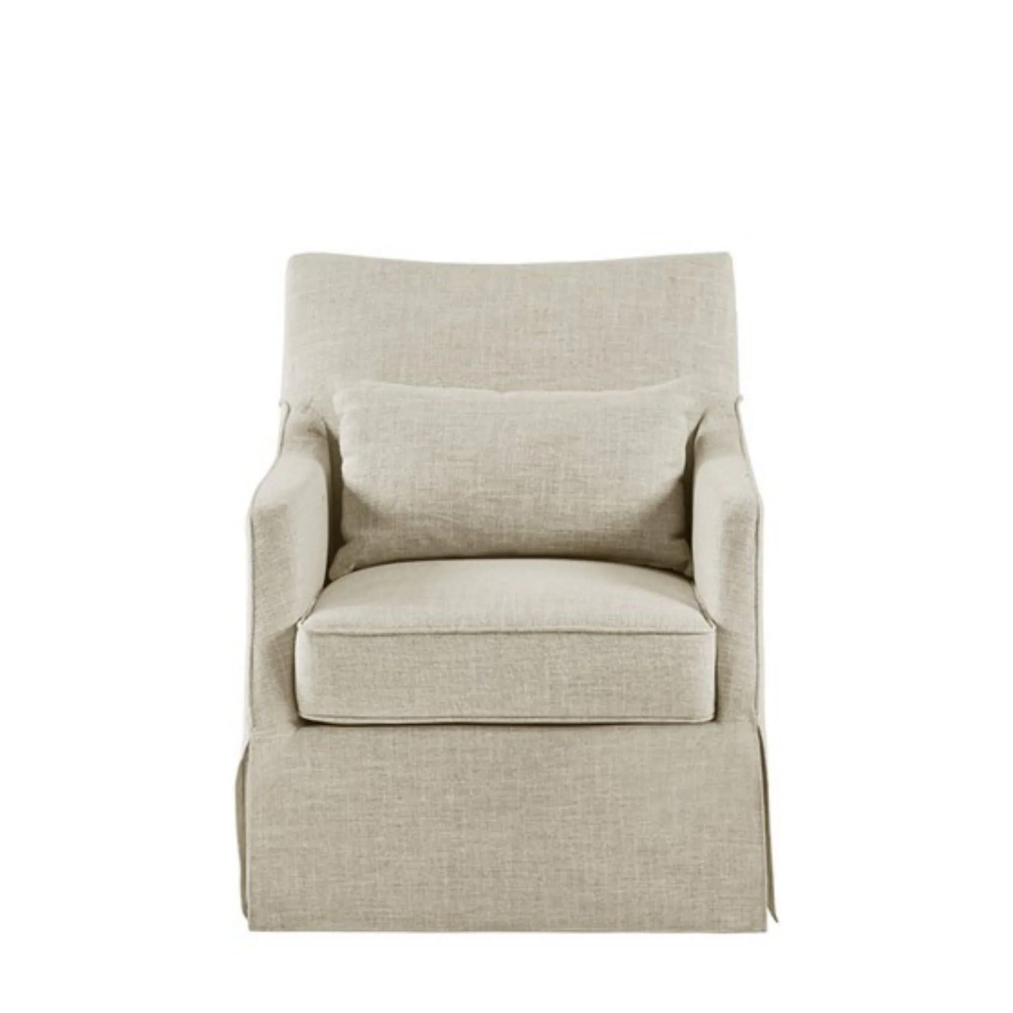 Traditional Design London Skirted Swivel Chair - Image 10