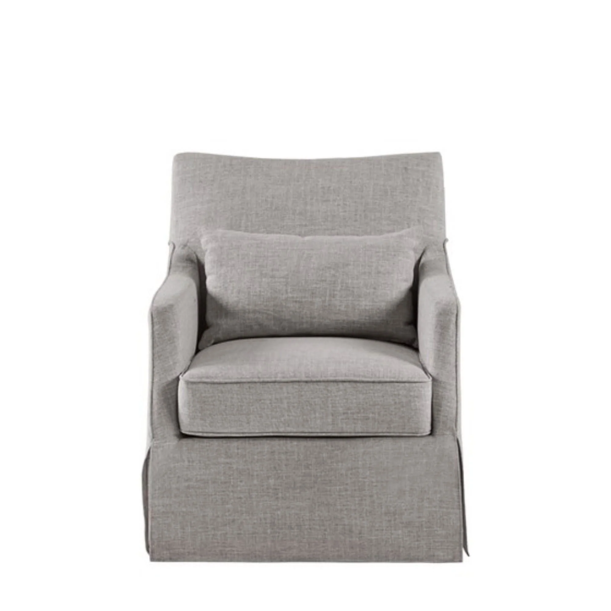 Traditional Design London Skirted Swivel Chair - Image 11
