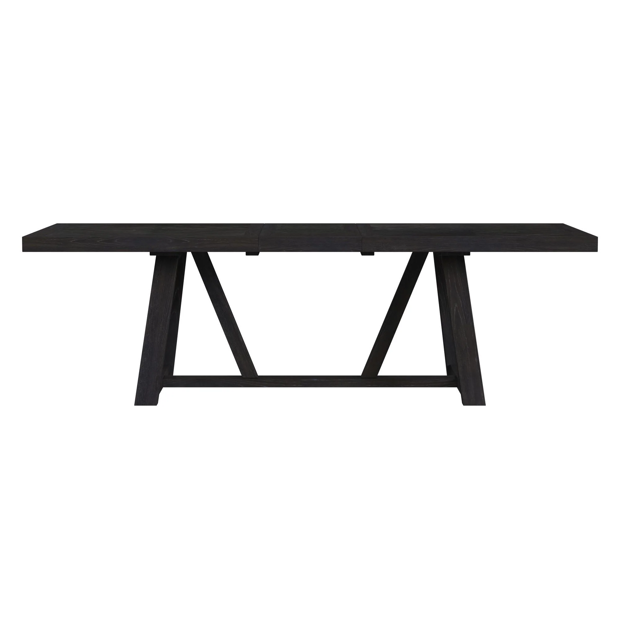 Transcend - Dining Table With 22" Leaf - Charcoal - Image 4