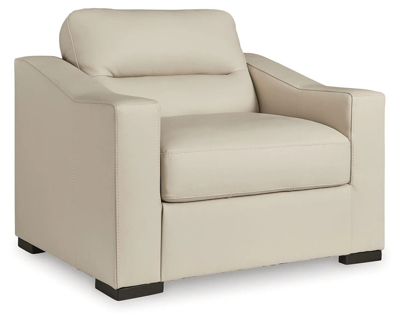 Treasure Trove - 2 Pc. - Chair And A Half, Ottoman - Almond - Image 2