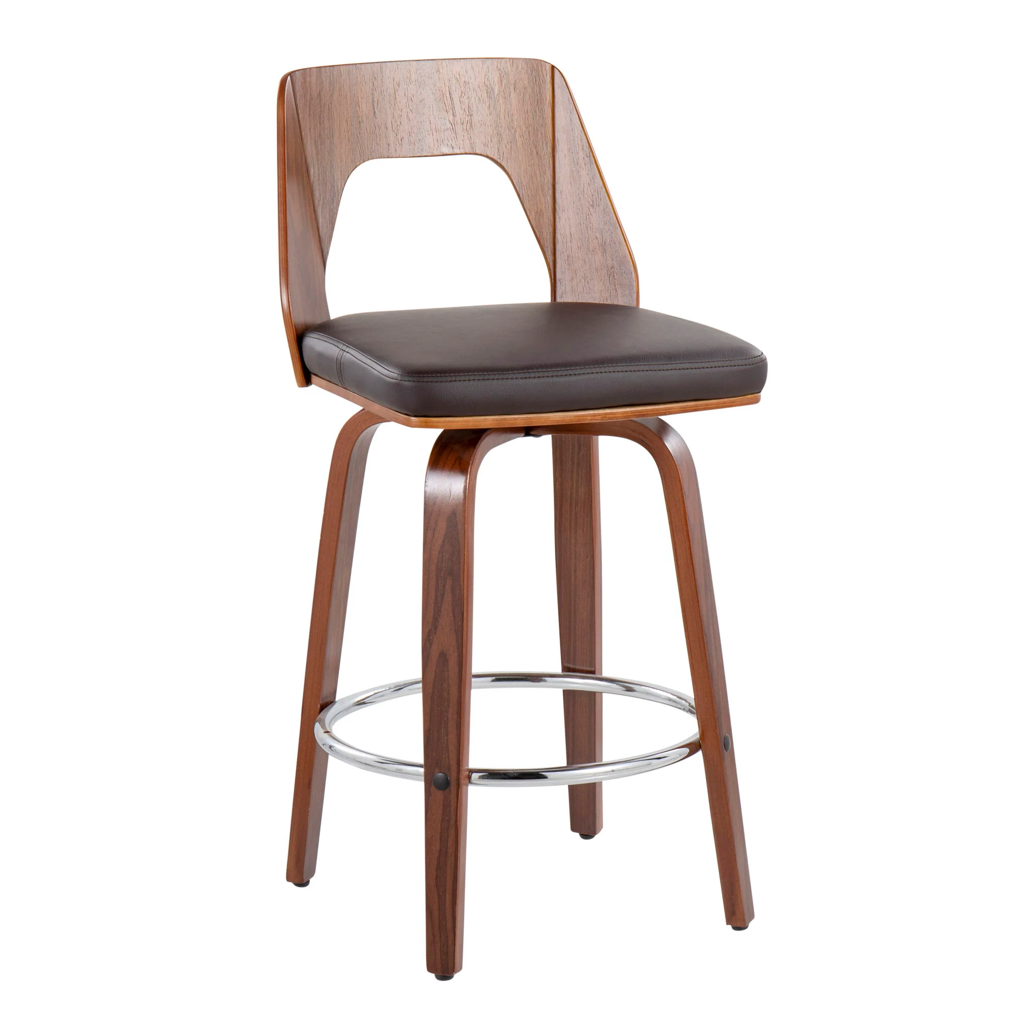 Trilogy - Mid Century Modern Counter Stool (Set of 2) - Image 6