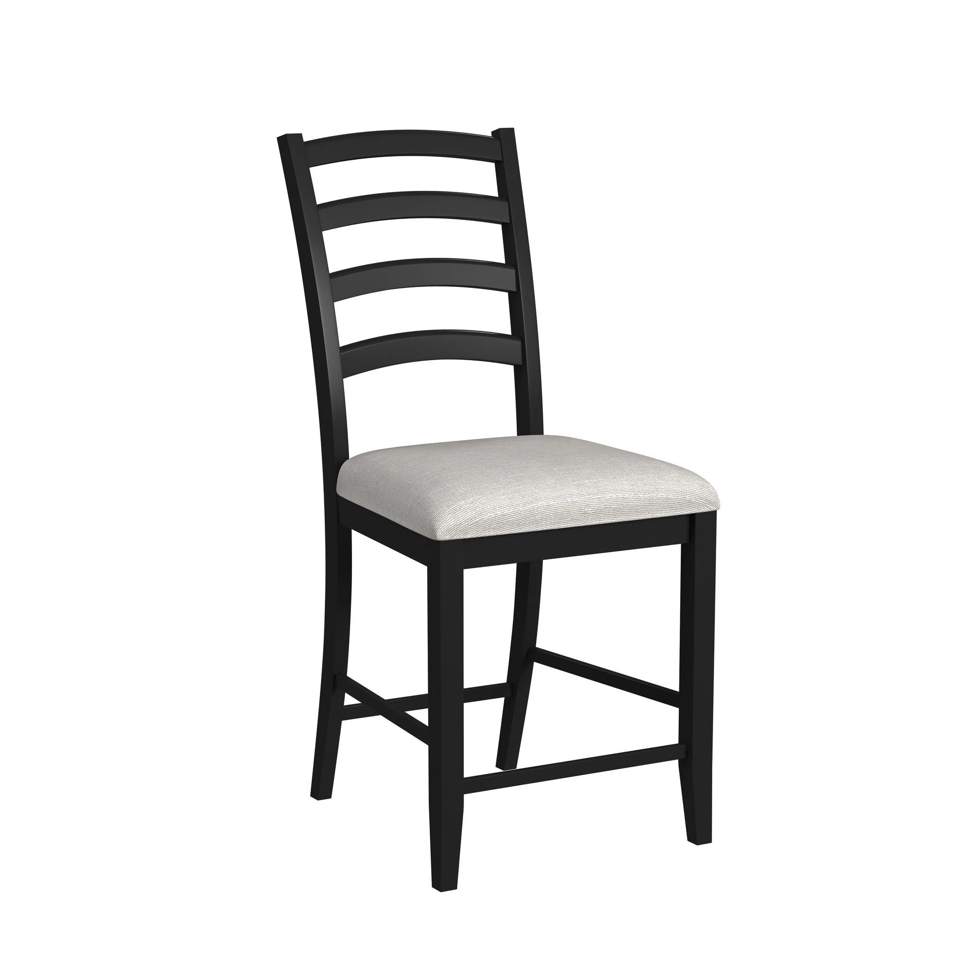 Tulane - 5 Piece Dining Set (Counter Table & 4 Counter Chairs) - Oak & Black - Image 2