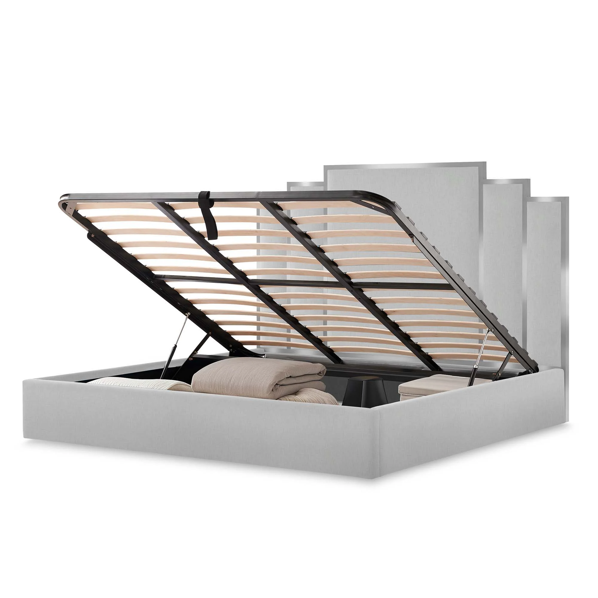 Signature Beds & Benches - Tulip Lift Up Storage Bed - Image 2