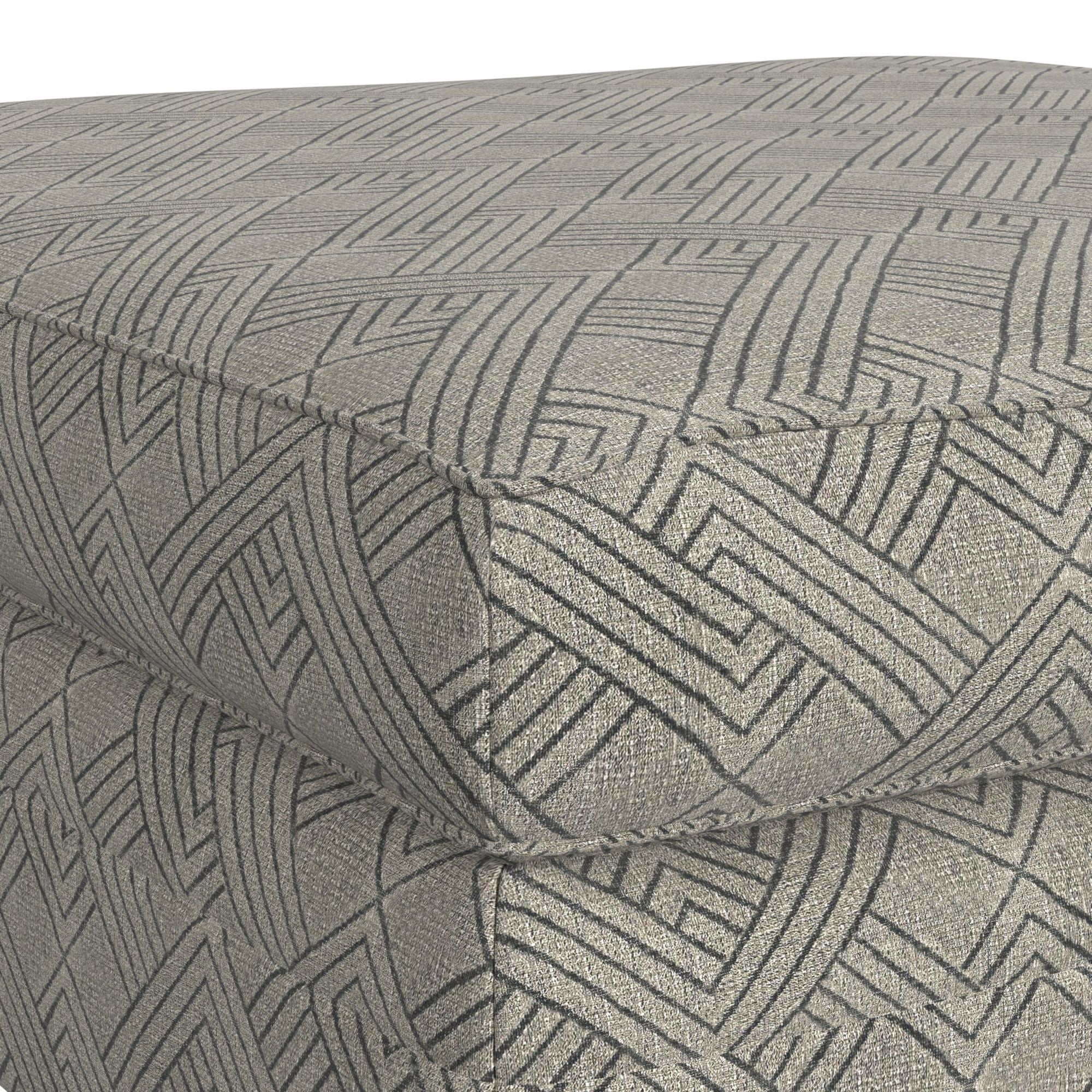 Tully - Ottoman - Modular Dove - Image 4