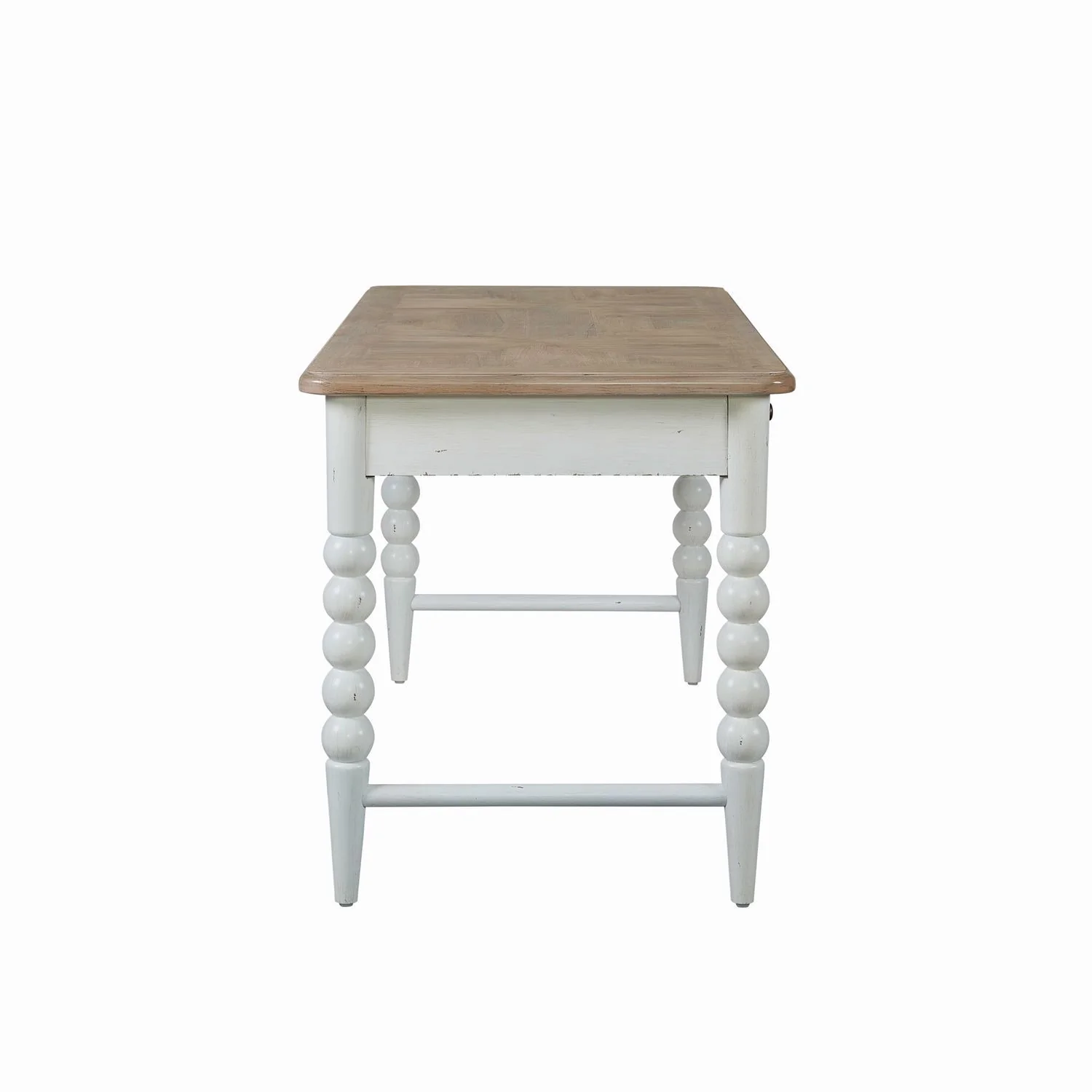 Turnberry Park - Writing Desk - Washed White & Toasted Oat - Image 3