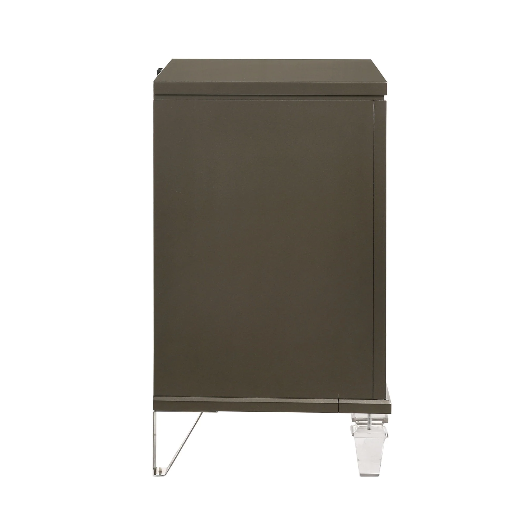 Twenty Nine - 2-Drawer Nightstand With USB - Dark Brown - Image 4