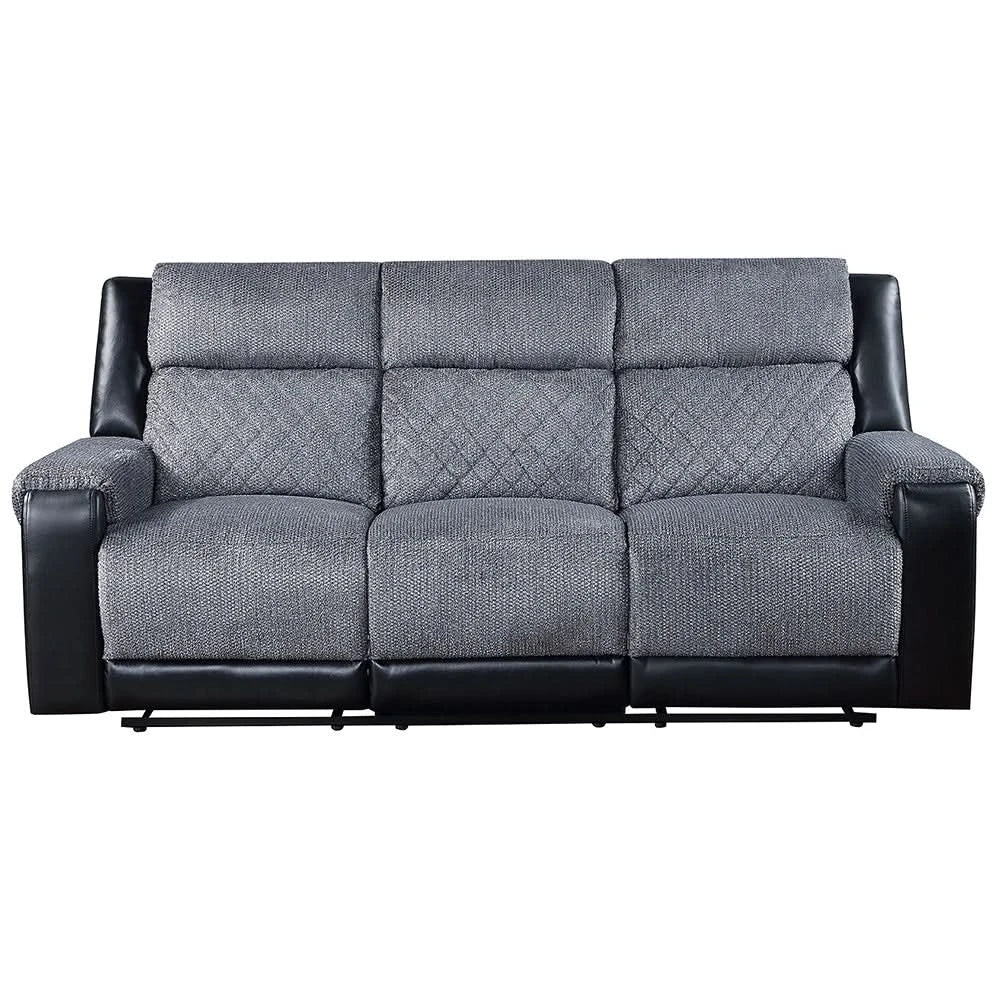Tyler Dark Grey Power Sofa and Loveseat Set with LED Lighting and Immersive Sound Speakers - Image 2