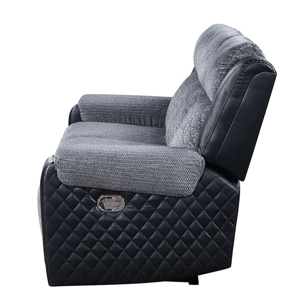 Tyler Dark Grey Power Sofa and Loveseat Set with LED Lighting and Immersive Sound Speakers - Image 9
