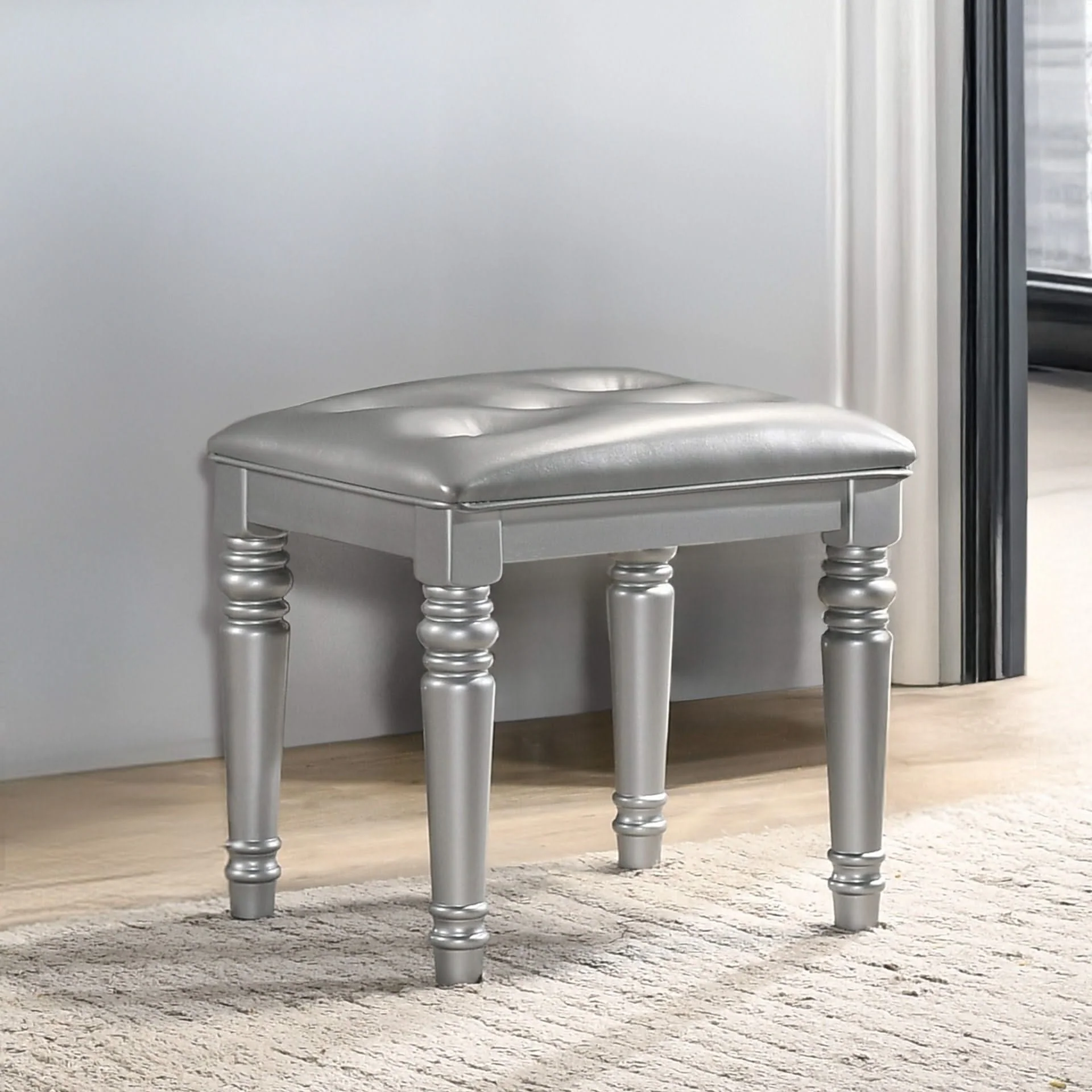 Valentino - Vanity Table Stool - Image 6