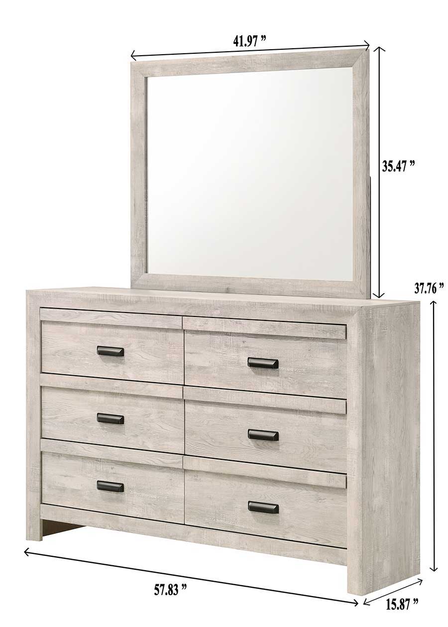 Valor - Dresser - Antique White - Image 4