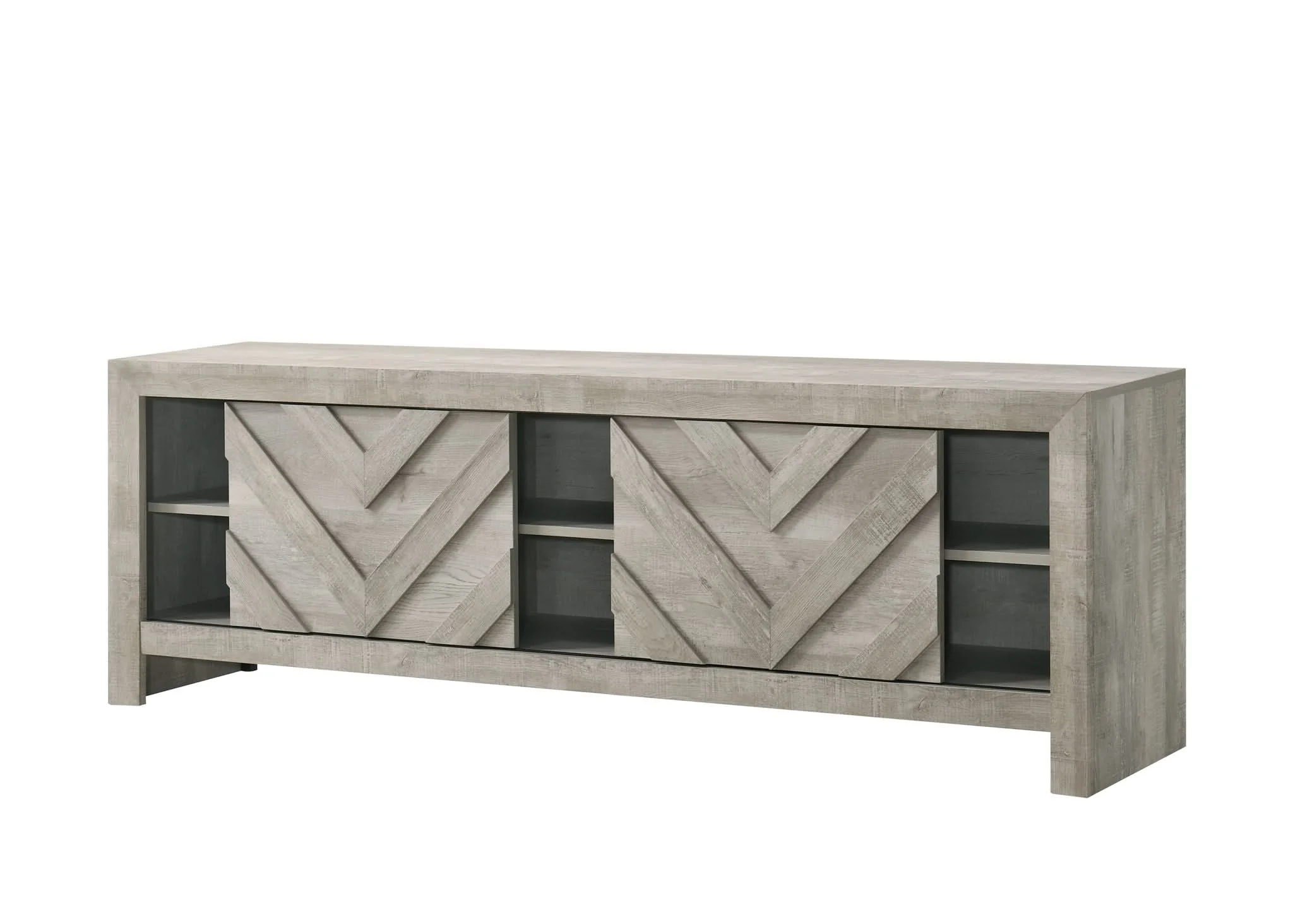 Valor - TV Stand - Antique White - Image 3