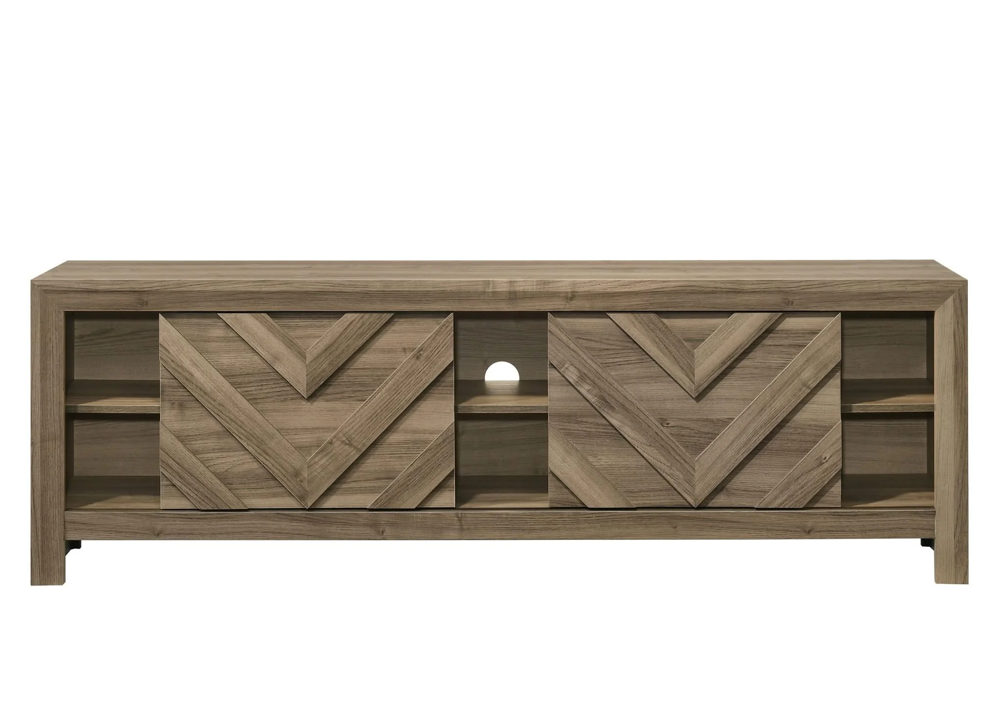 Valor - TV Stand - Light Brown - Image 3