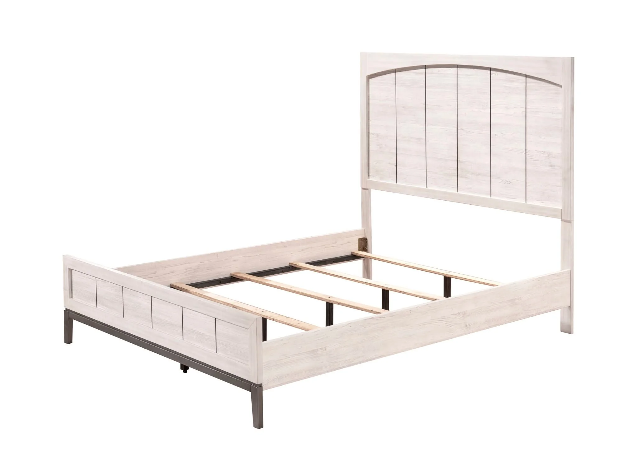 Veda - King 4 Piece Bedroom Set - Beige - Image 4
