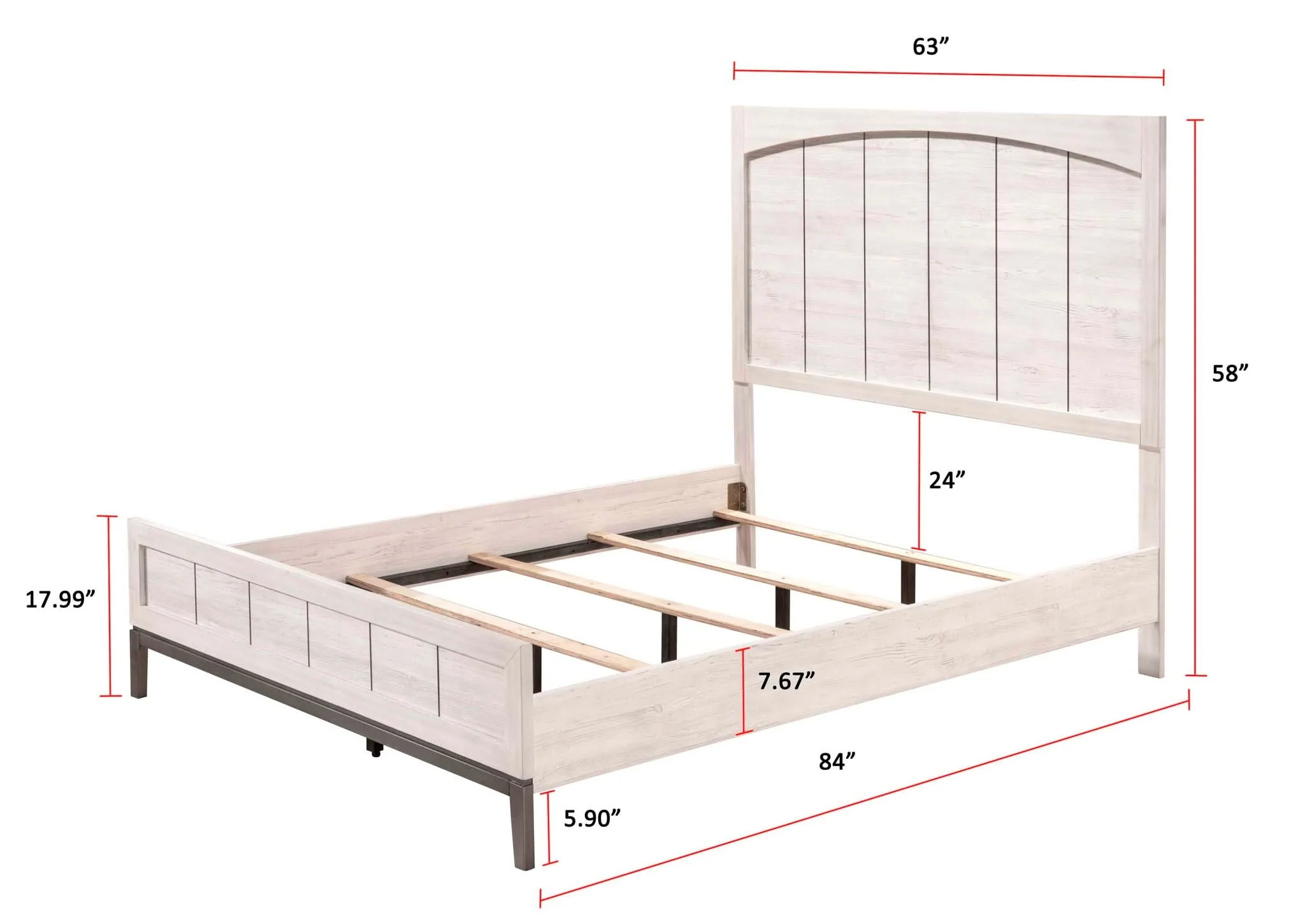 Veda - King Bed - Beige - Image 3
