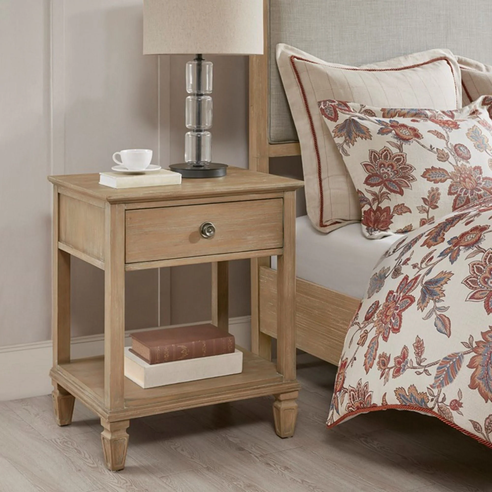 Victoria - Bedside Table With Drawer And Shelf - Image 12