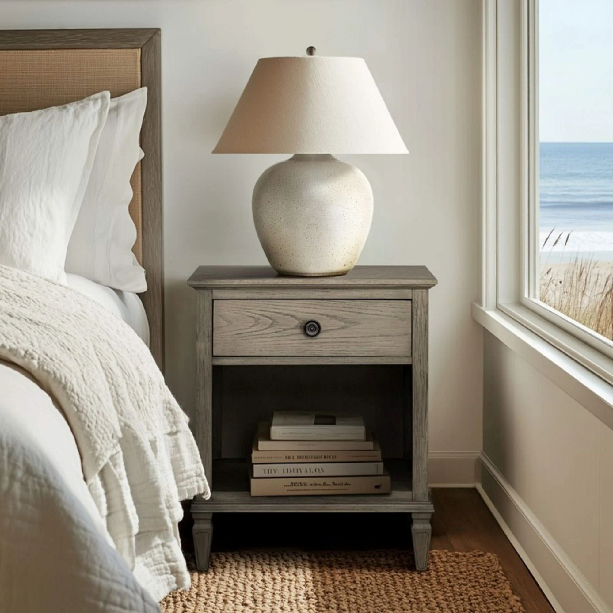 Victoria - Nightstand With Open Storage - Image 12