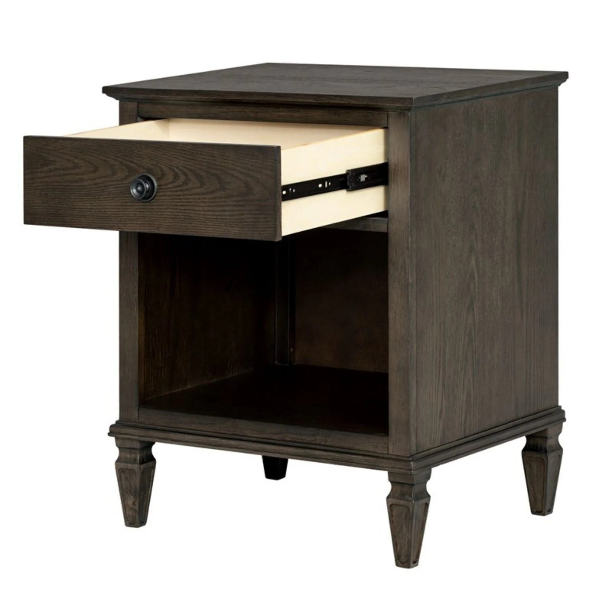 Victoria - Nightstand With Open Storage - Image 3