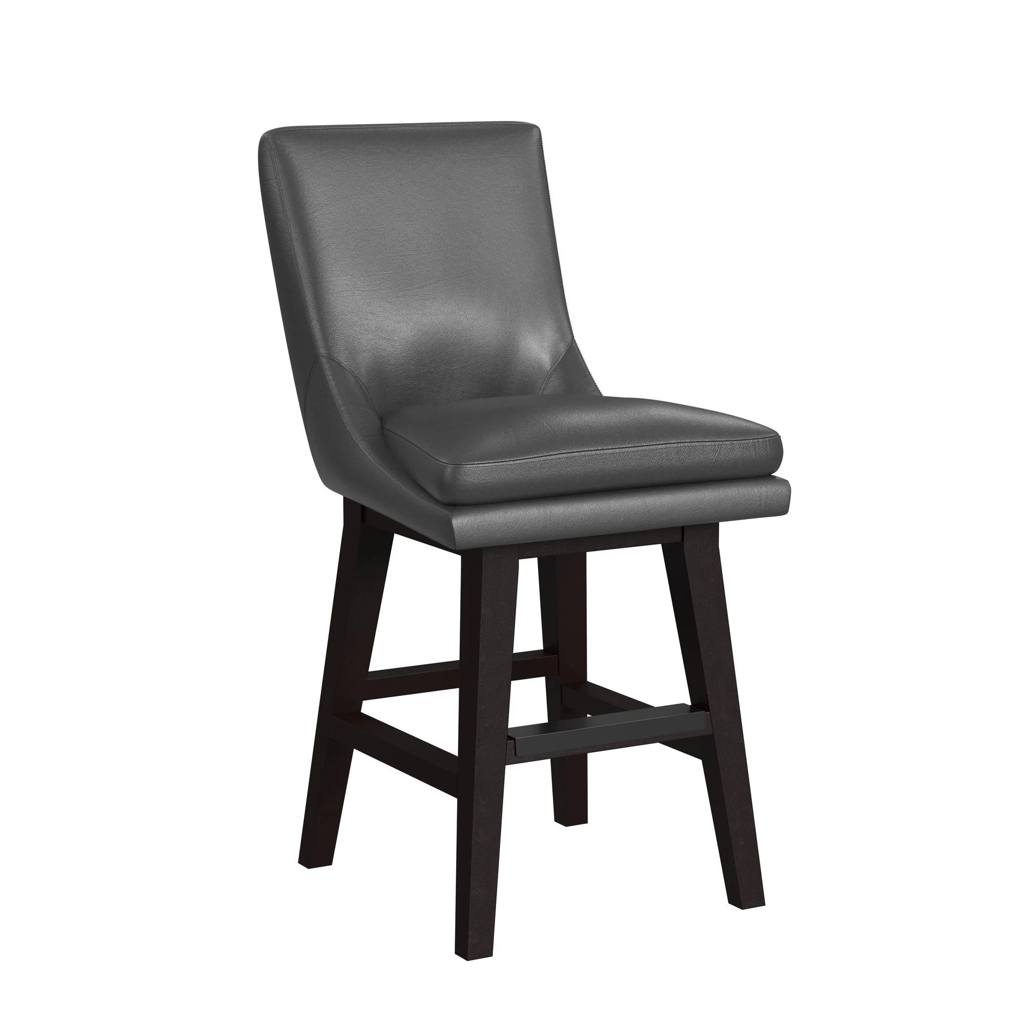 Villanova - Swivel PU Counter Stool (Set of 2) - Image 4