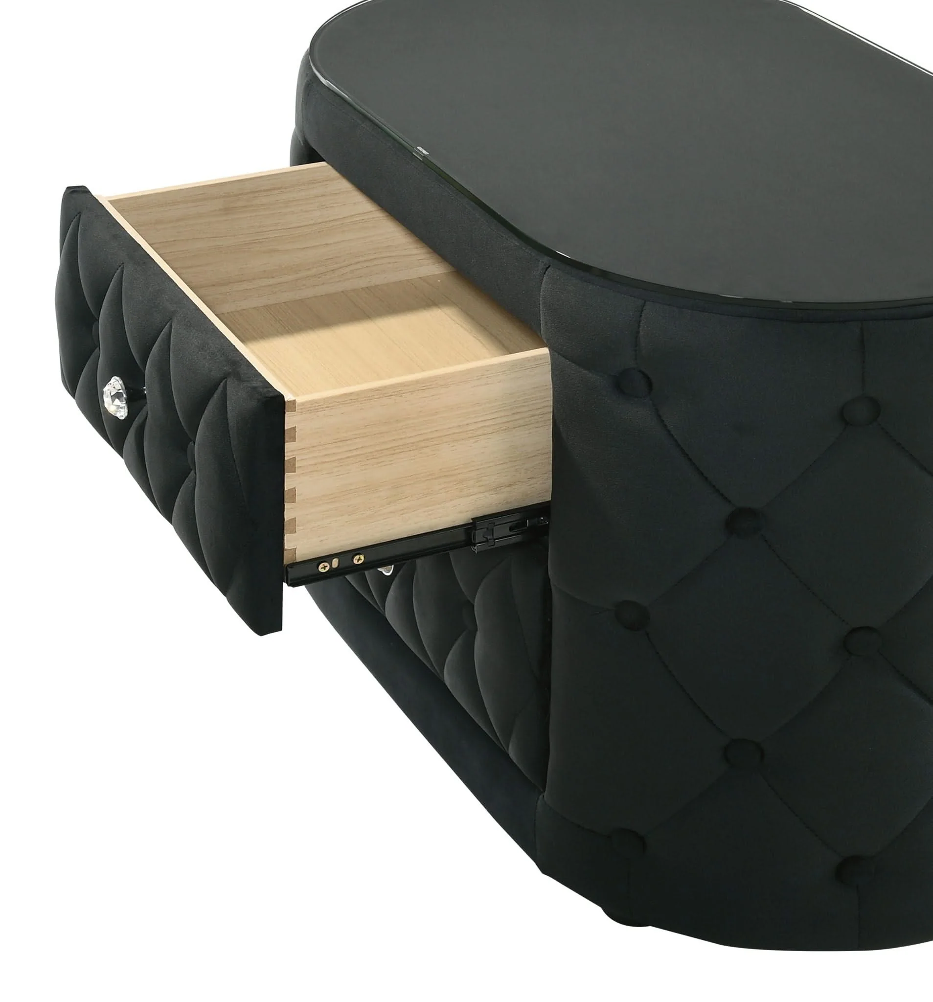Voltare - Nightstand - Black - Image 3