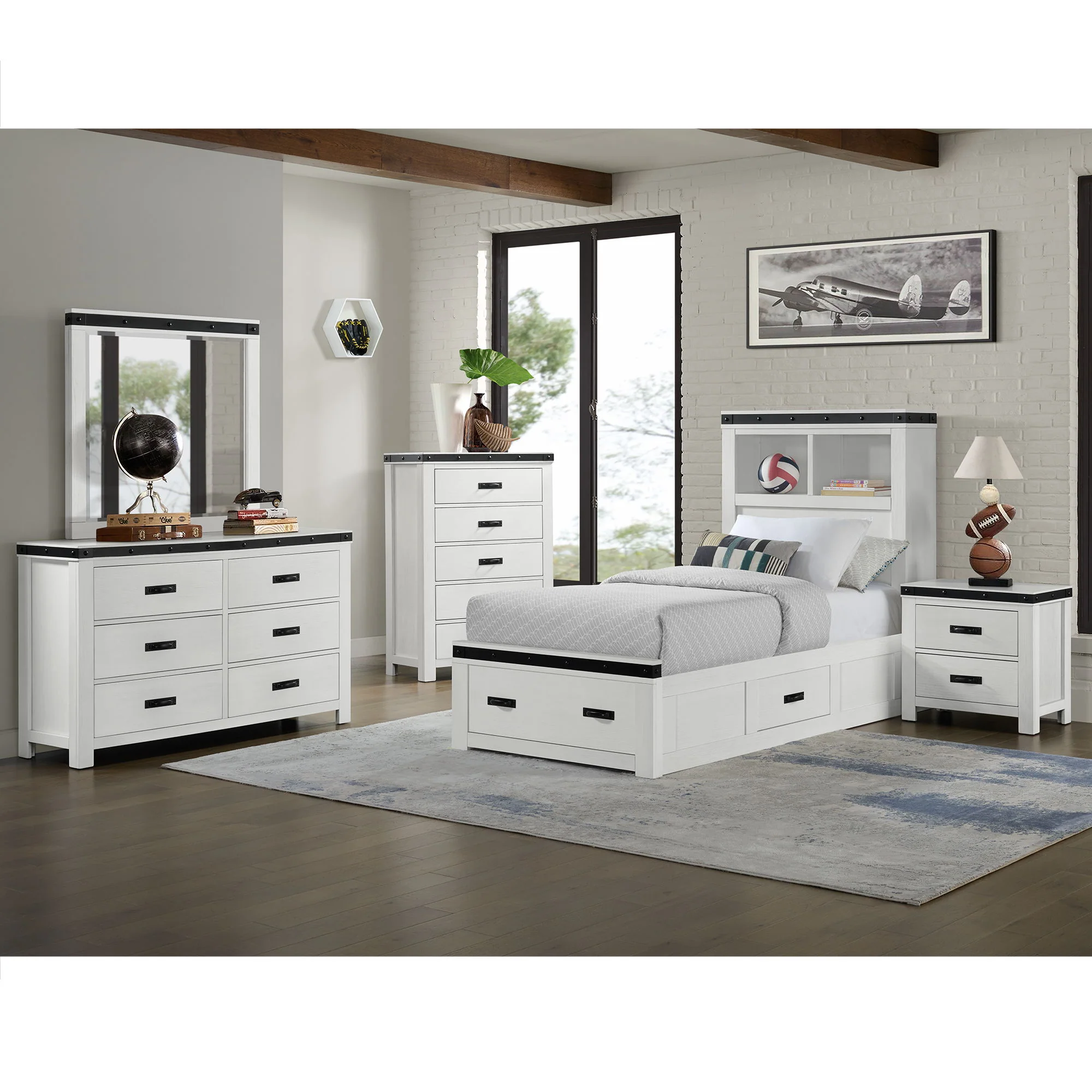 Wade - Youth Platform Storage Bed - Image 12