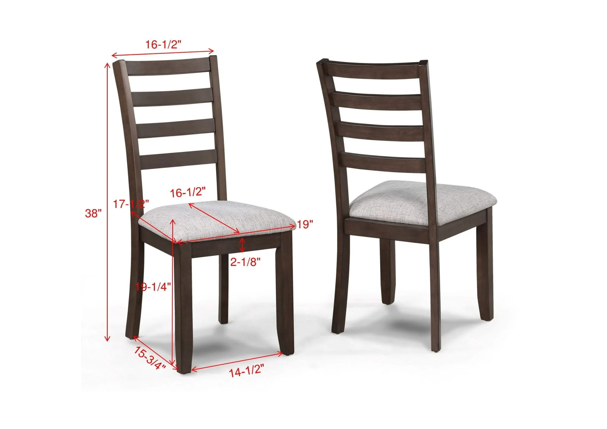 Wagner - Side Chair (Set of 2) - Brown - Image 4