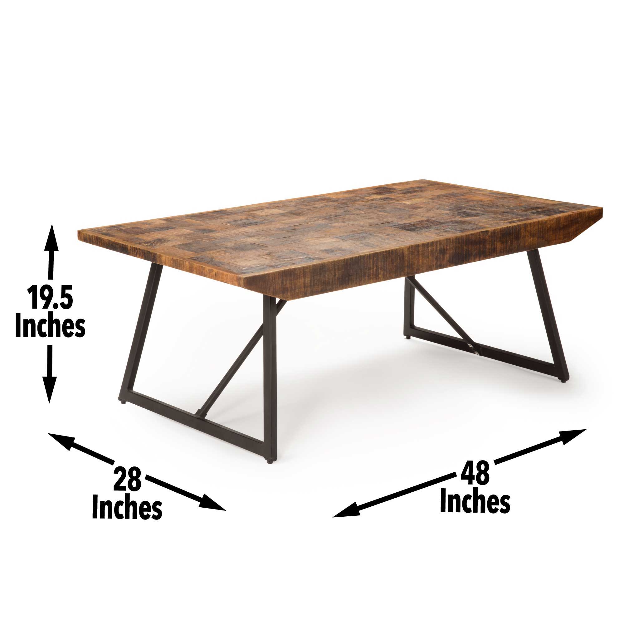 Walden - 3 Piece Table Set (Cocktail & 2 End Tables) - Brown - Image 4
