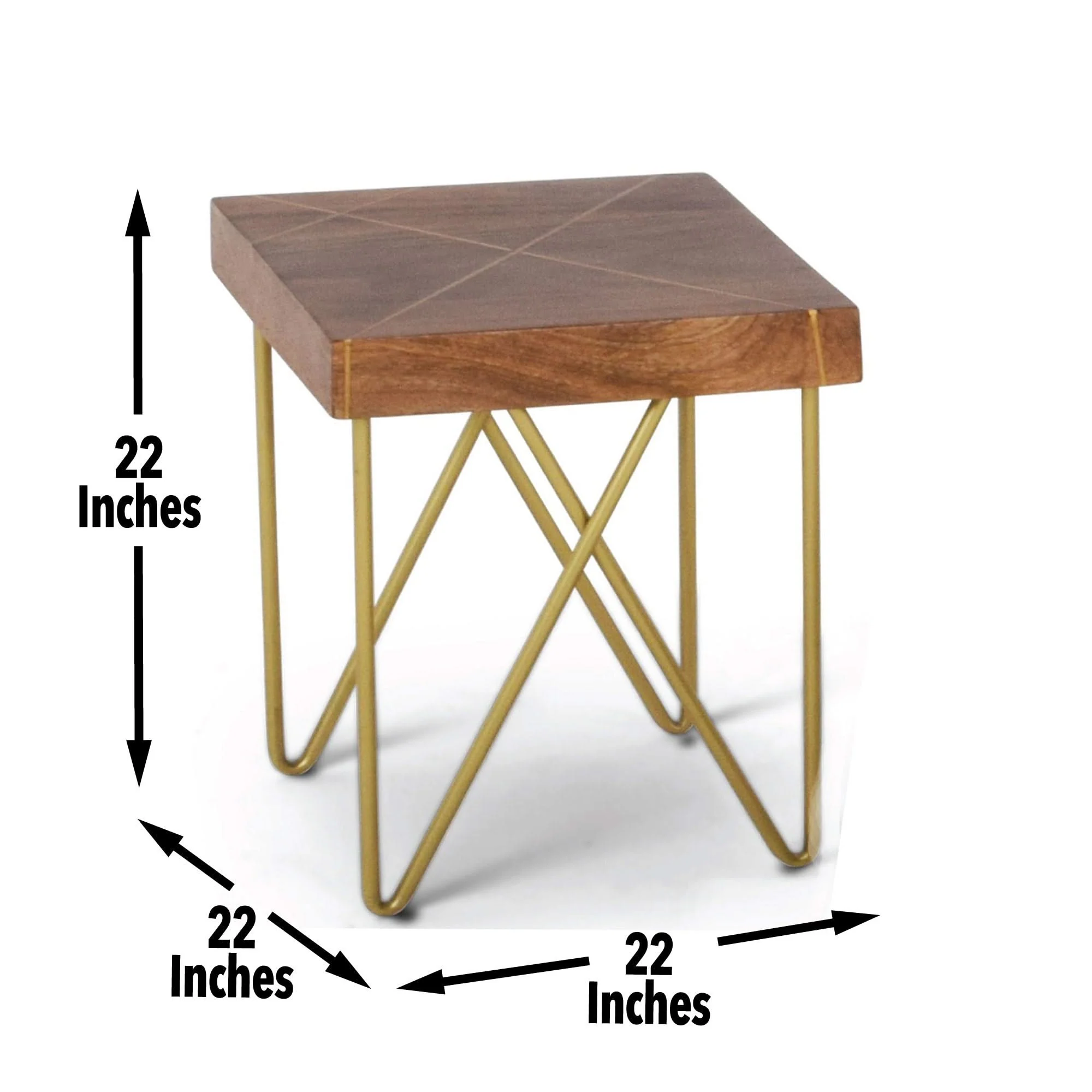 Walter - 3 Piece Table Set - Brown - Image 4