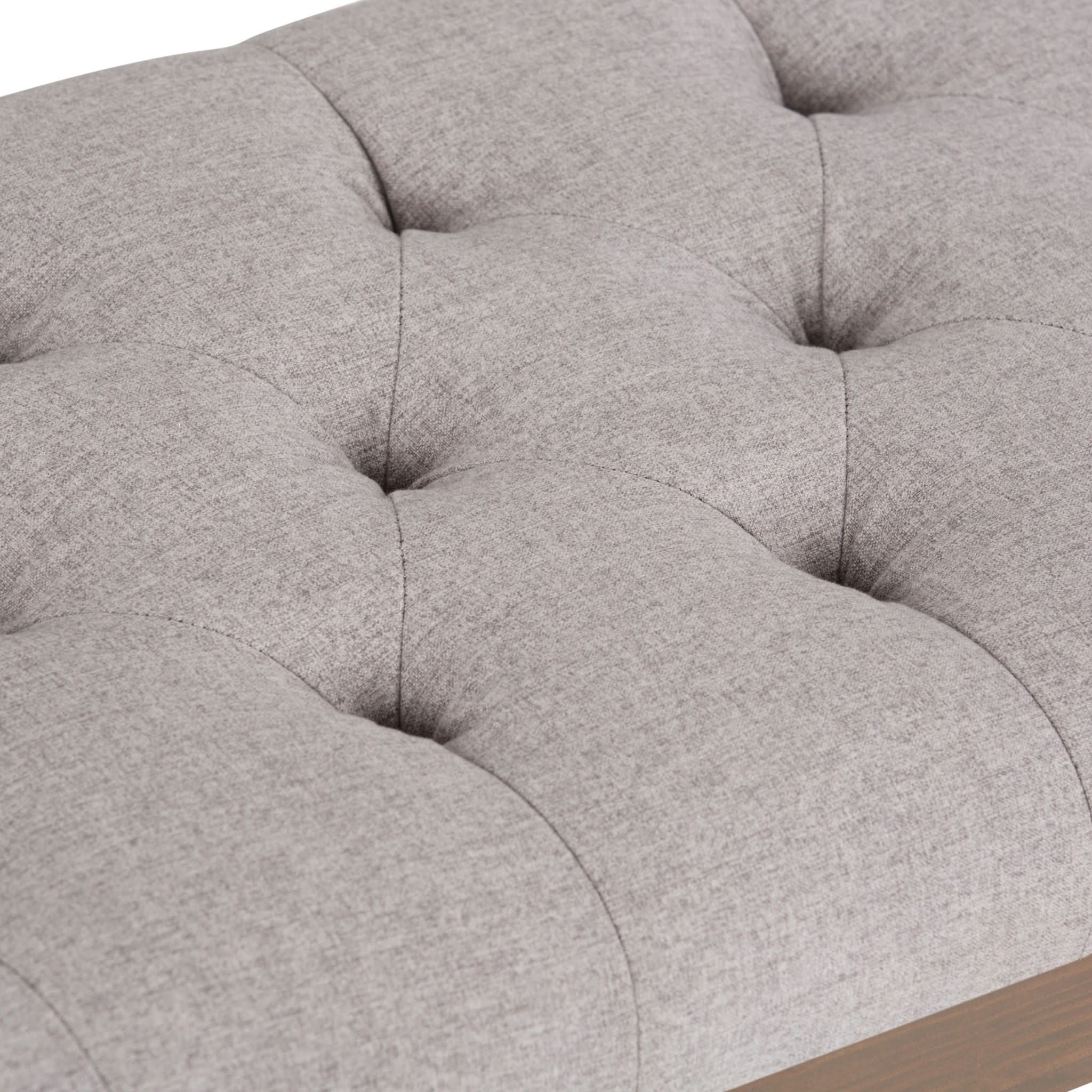 Waverly - Upholstered Tufted Ottoman Bench - Image 5