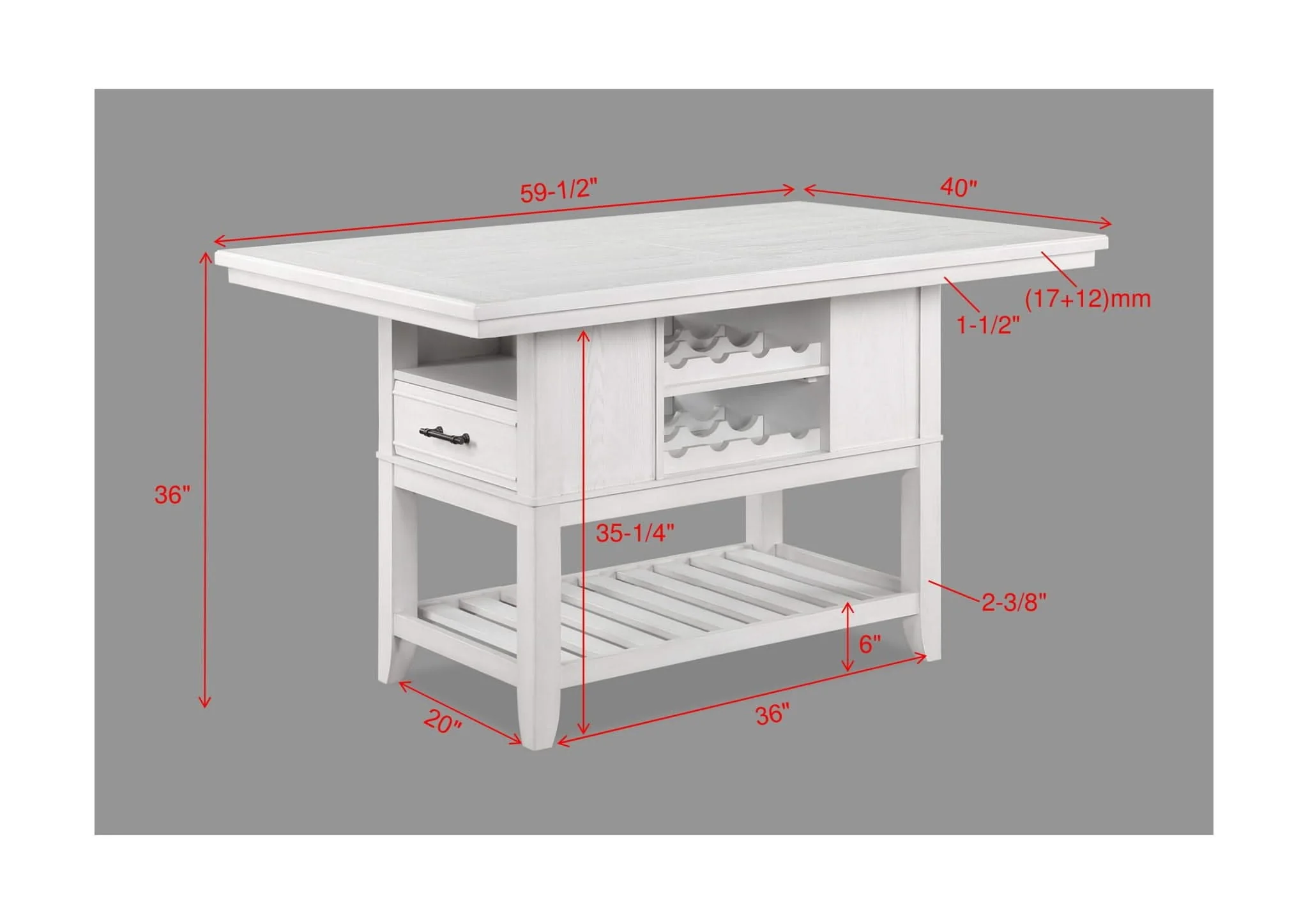 Wendy - 5 Piece Dining Room Set - White - Image 4