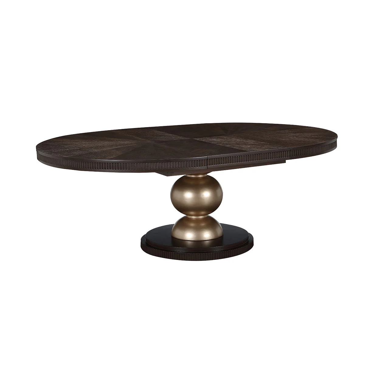 West Kensington - Oval Dining Table - Medium Espresso - Image 2