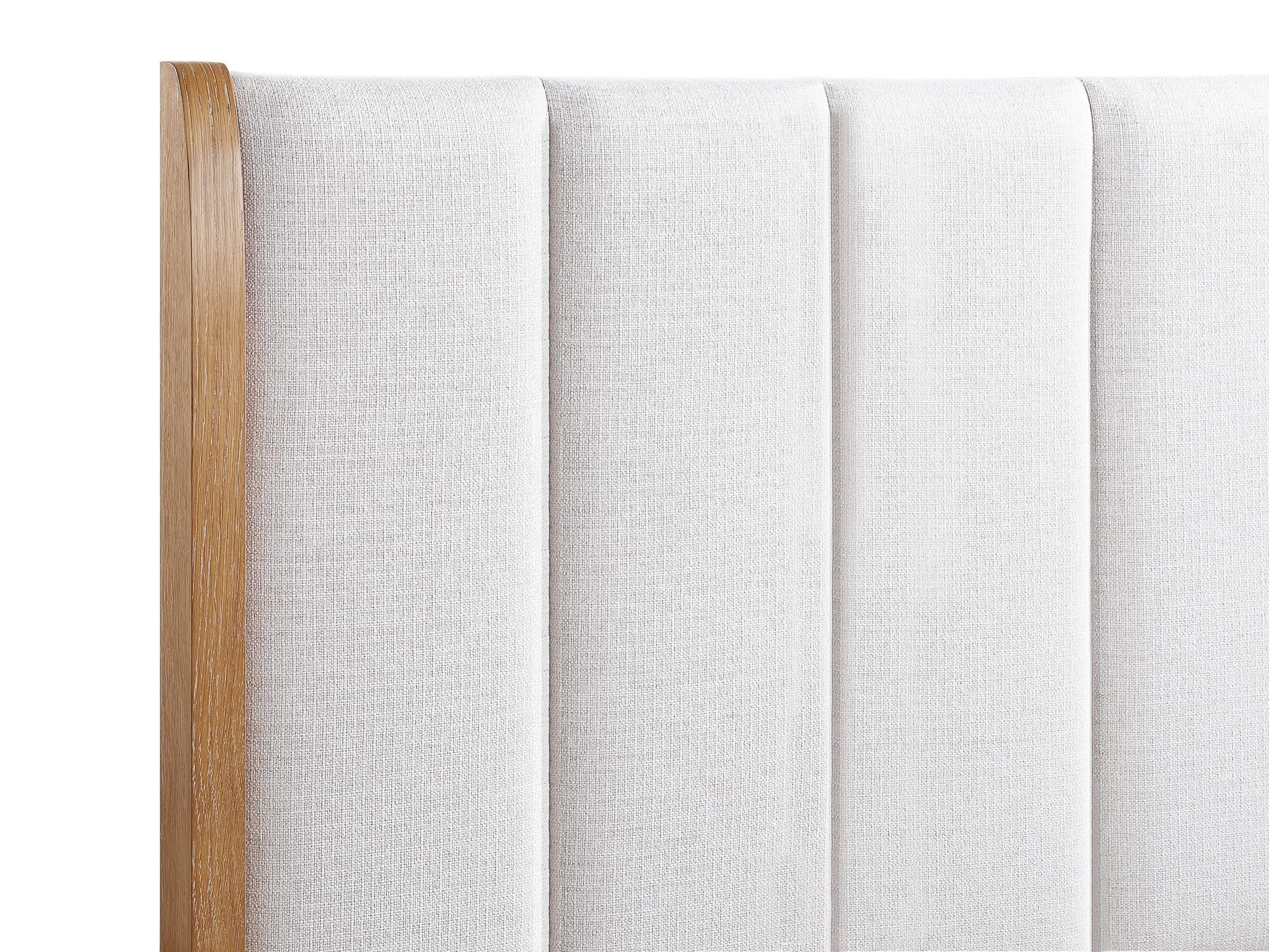 Westcott - King Panel Bed - Cerused Natural - Image 2