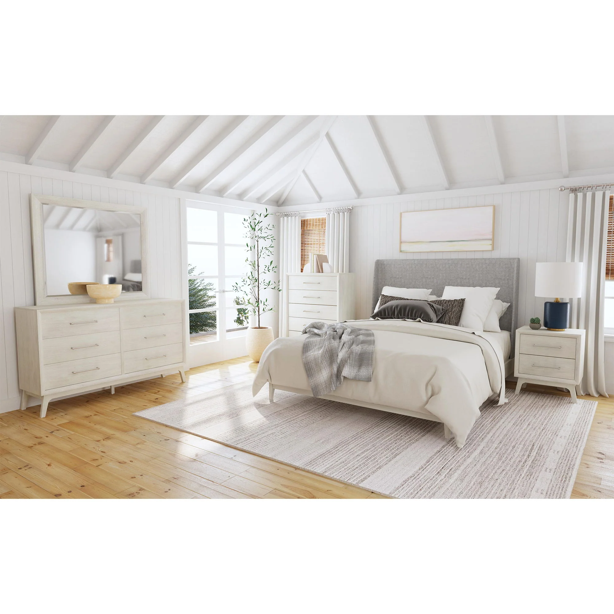 Westland - 2-Drawer Nightstand - Almond - Image 2