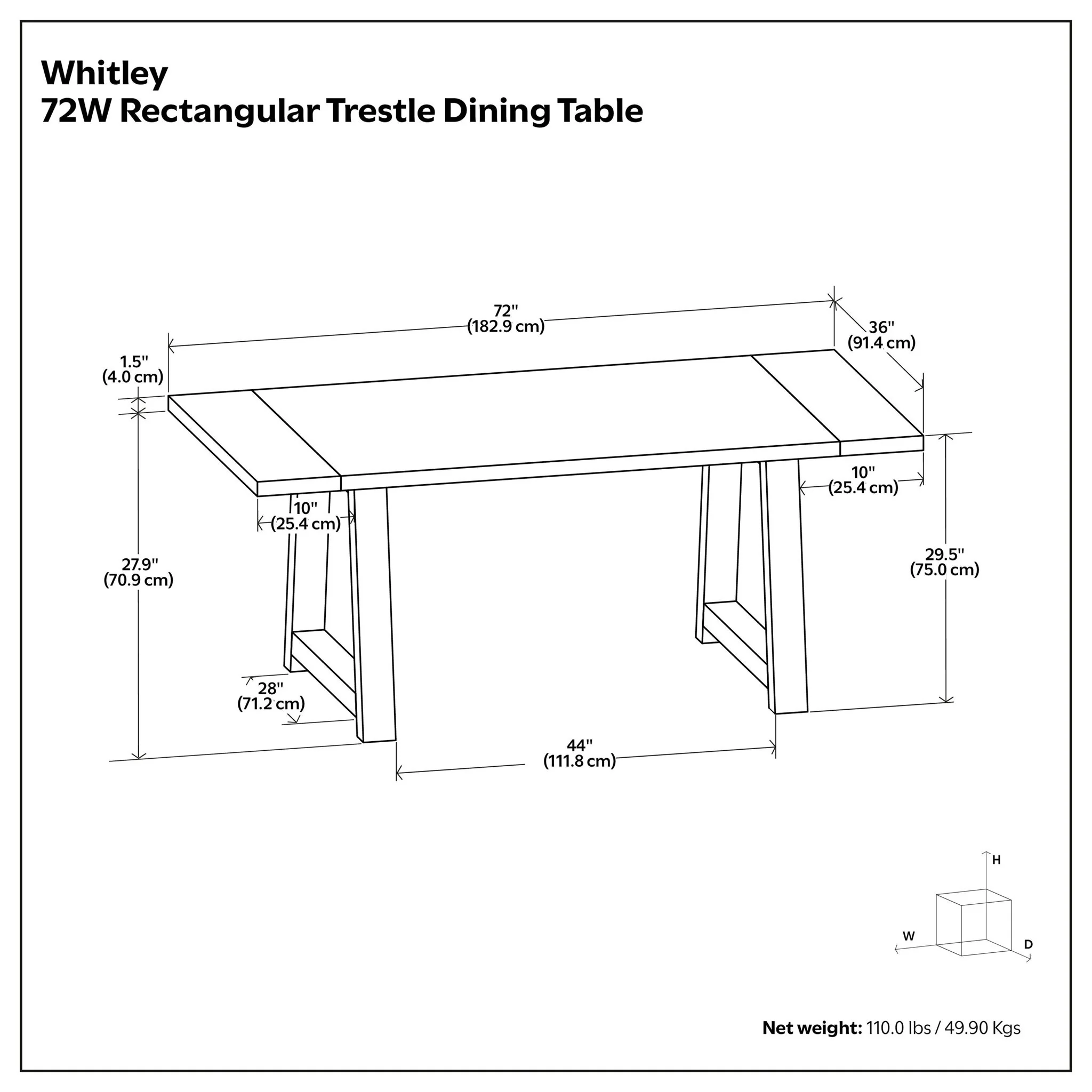 Whitley - Dining Table - Image 5