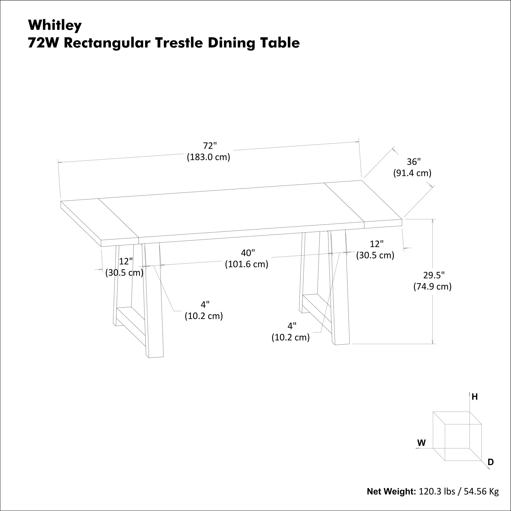 Whitley - Dining Table - Image 7
